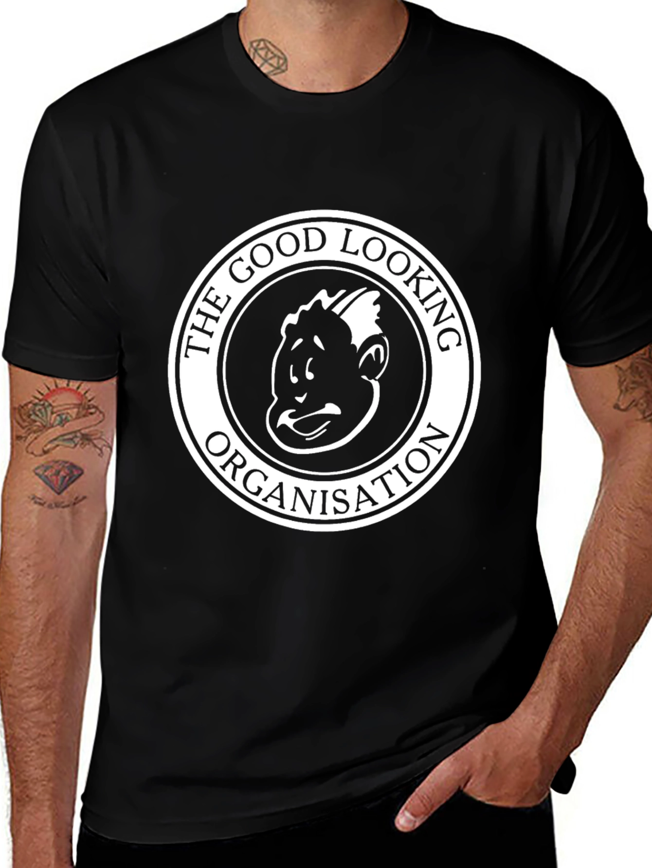 The Good Looking Organisation Graphic T-Shirt