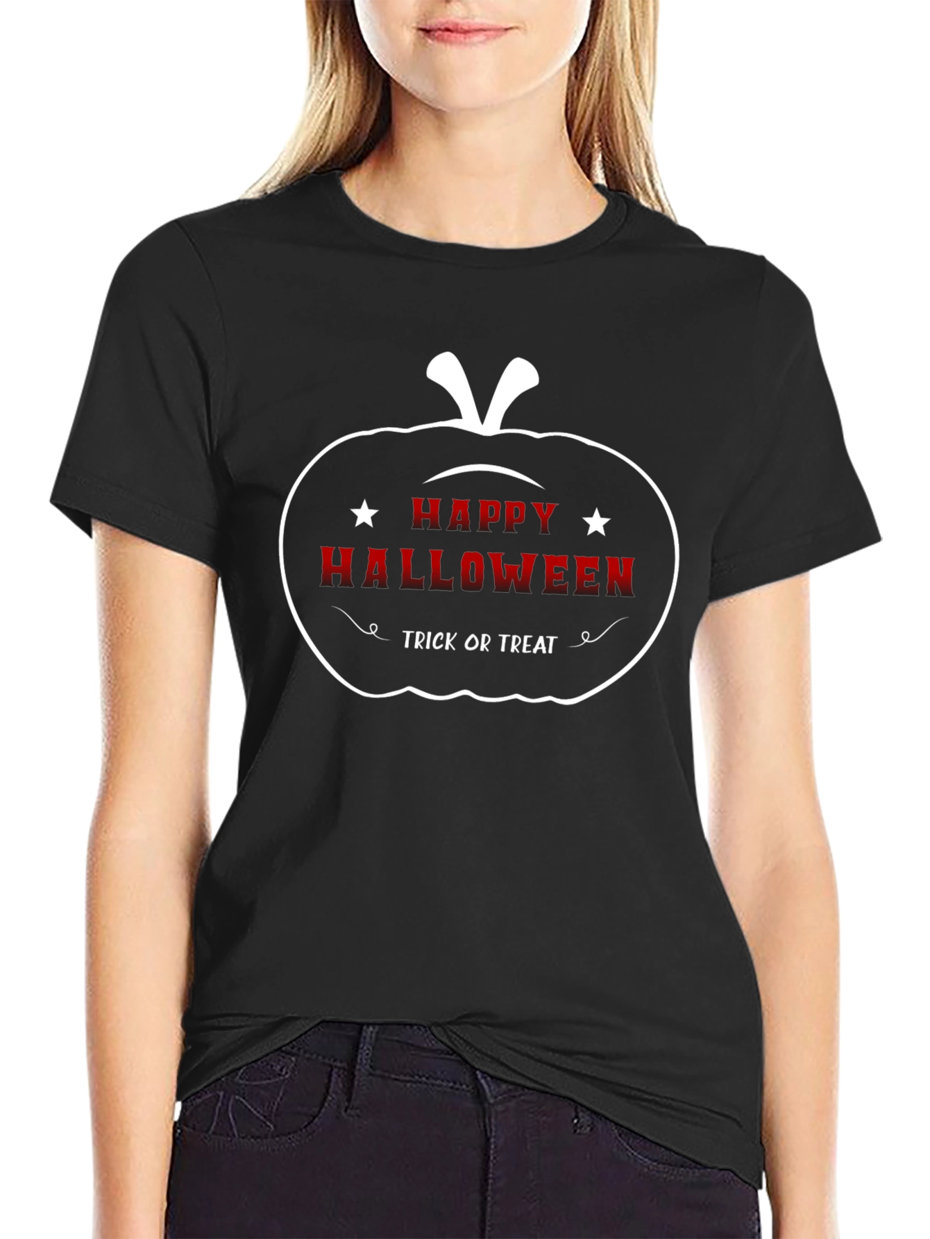 Happy Halloween Pumpkin T-Shirt