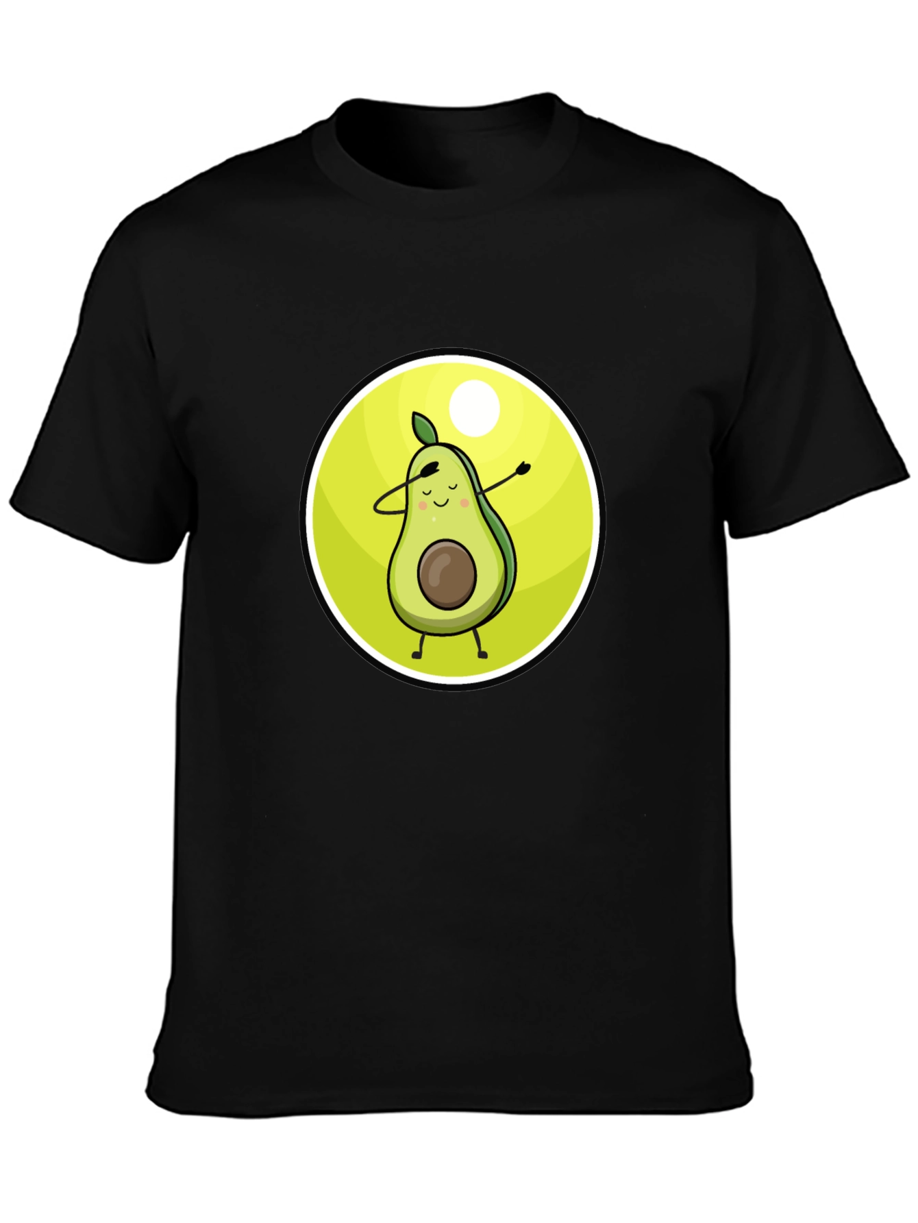Dabbing Avocado Graphic Tee - Trendy & Fun!