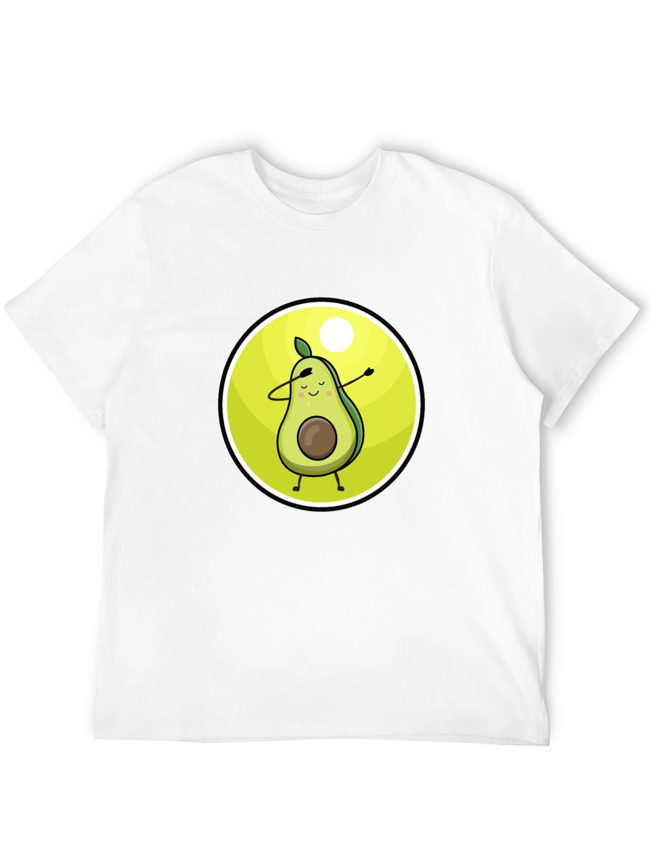 Dabbing Avocado Graphic Tee - Trendy & Fun!
