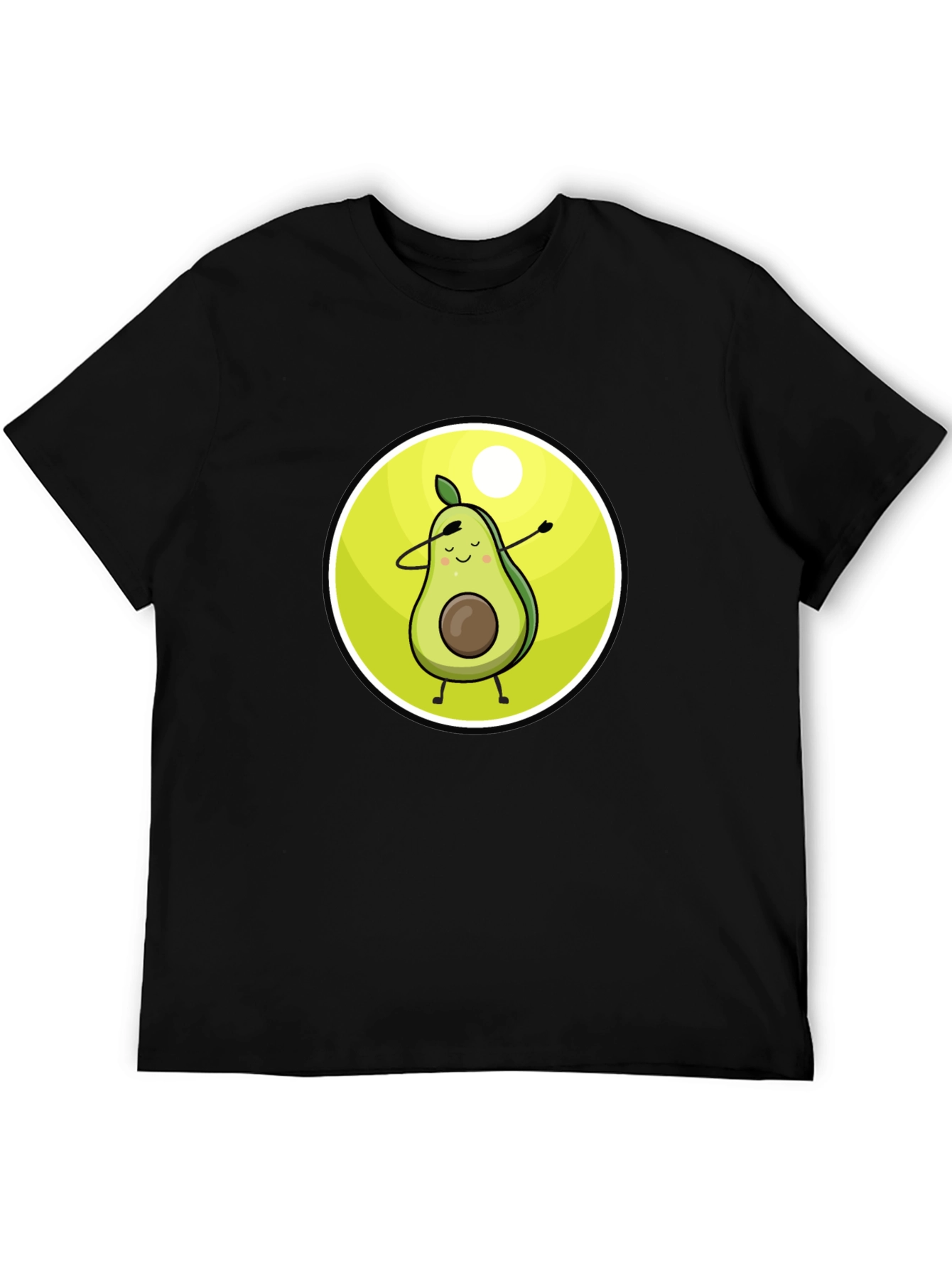 Dabbing Avocado Graphic Tee - Trendy & Fun!