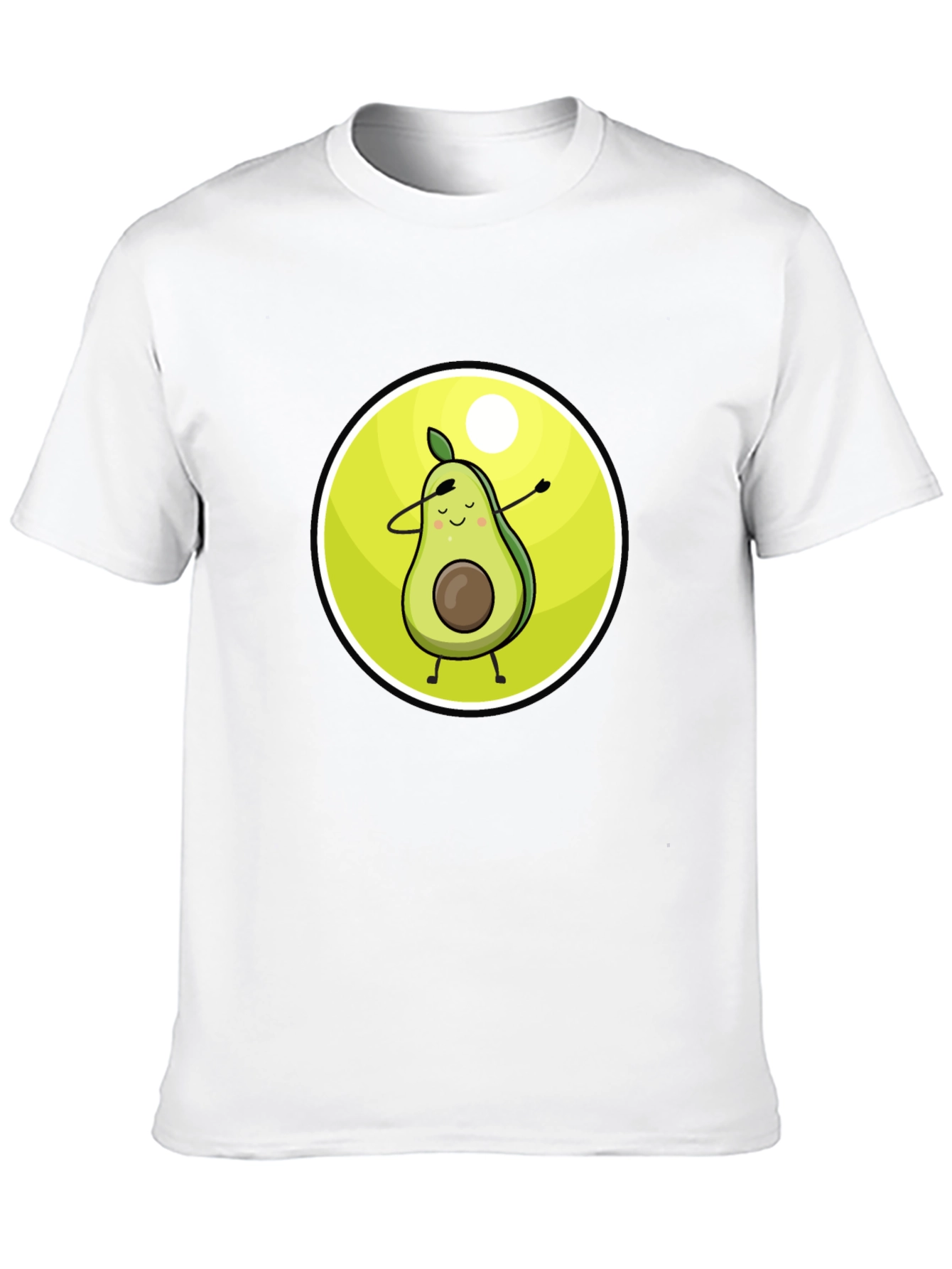 Dabbing Avocado Graphic Tee - Trendy & Fun!