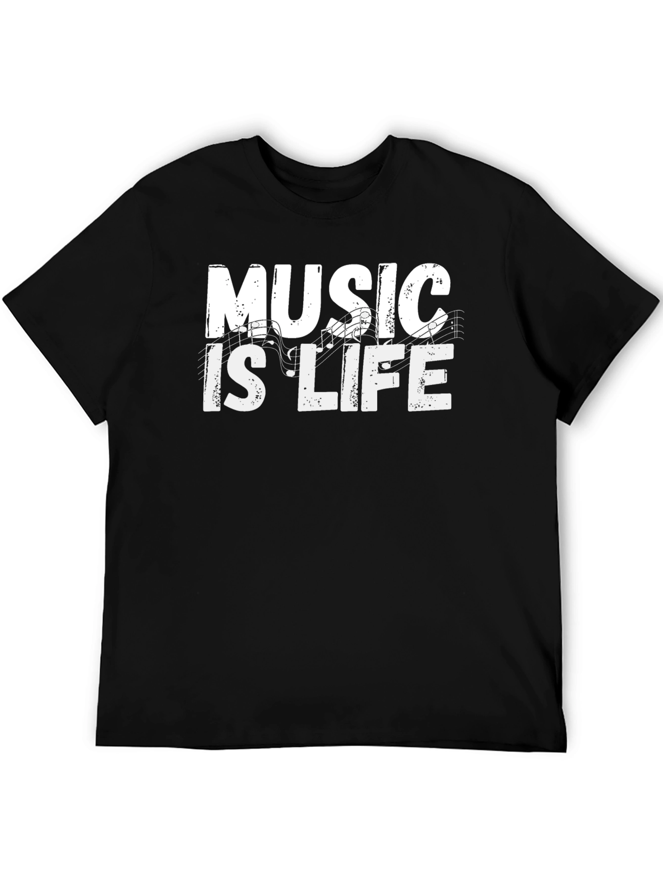 Music is Life Graphic Tee
