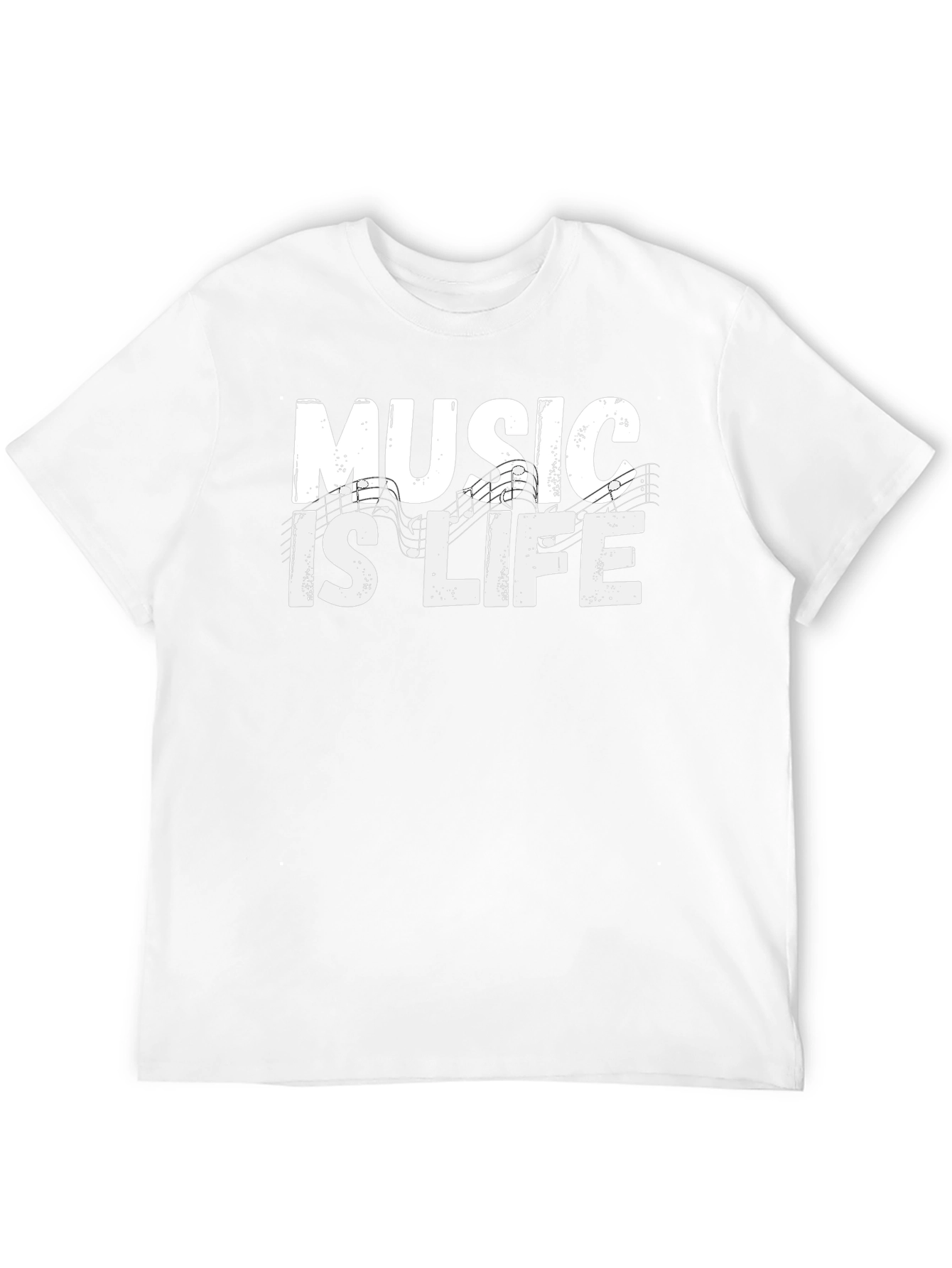 Music is Life Graphic Tee