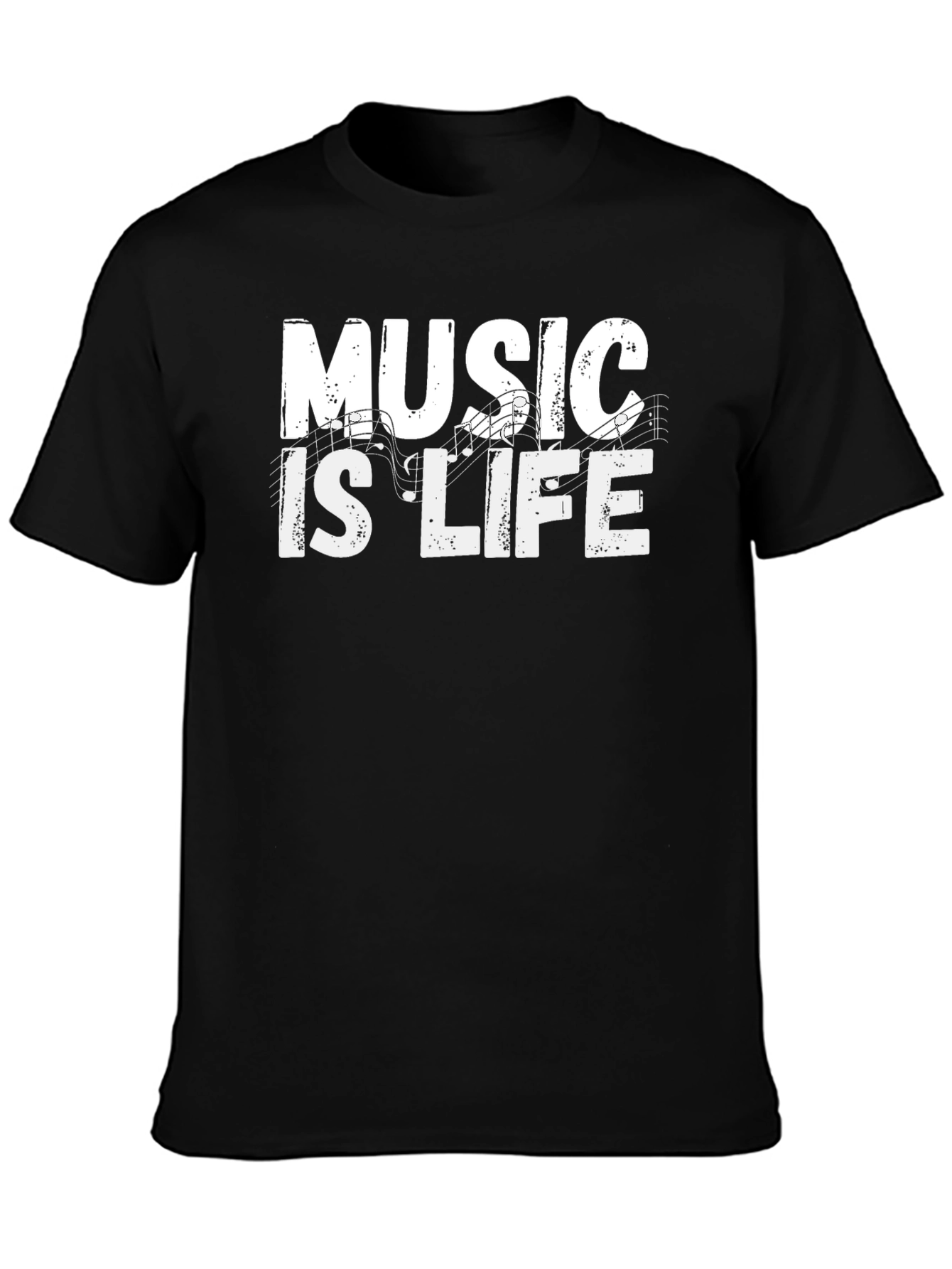 Music is Life Graphic Tee