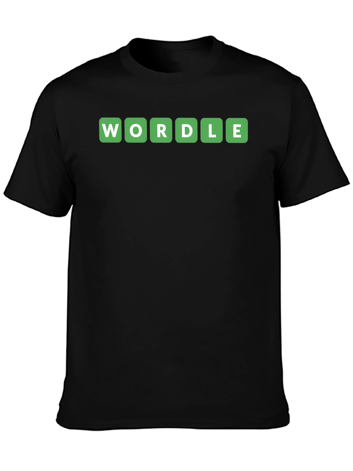 Wordle T-Shirt - Black