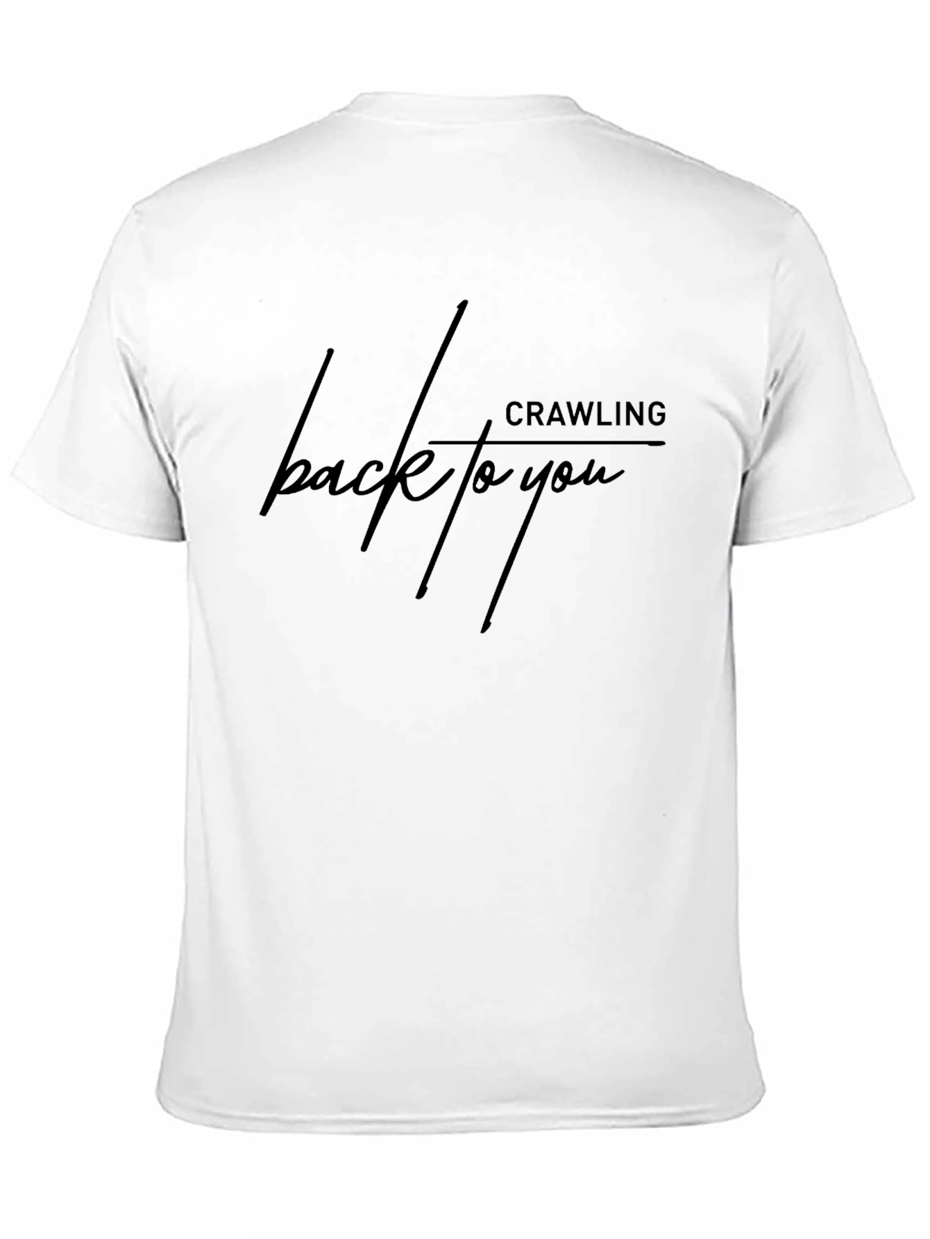 Crawling Back To You T-Shirt Mens Graphic Tee