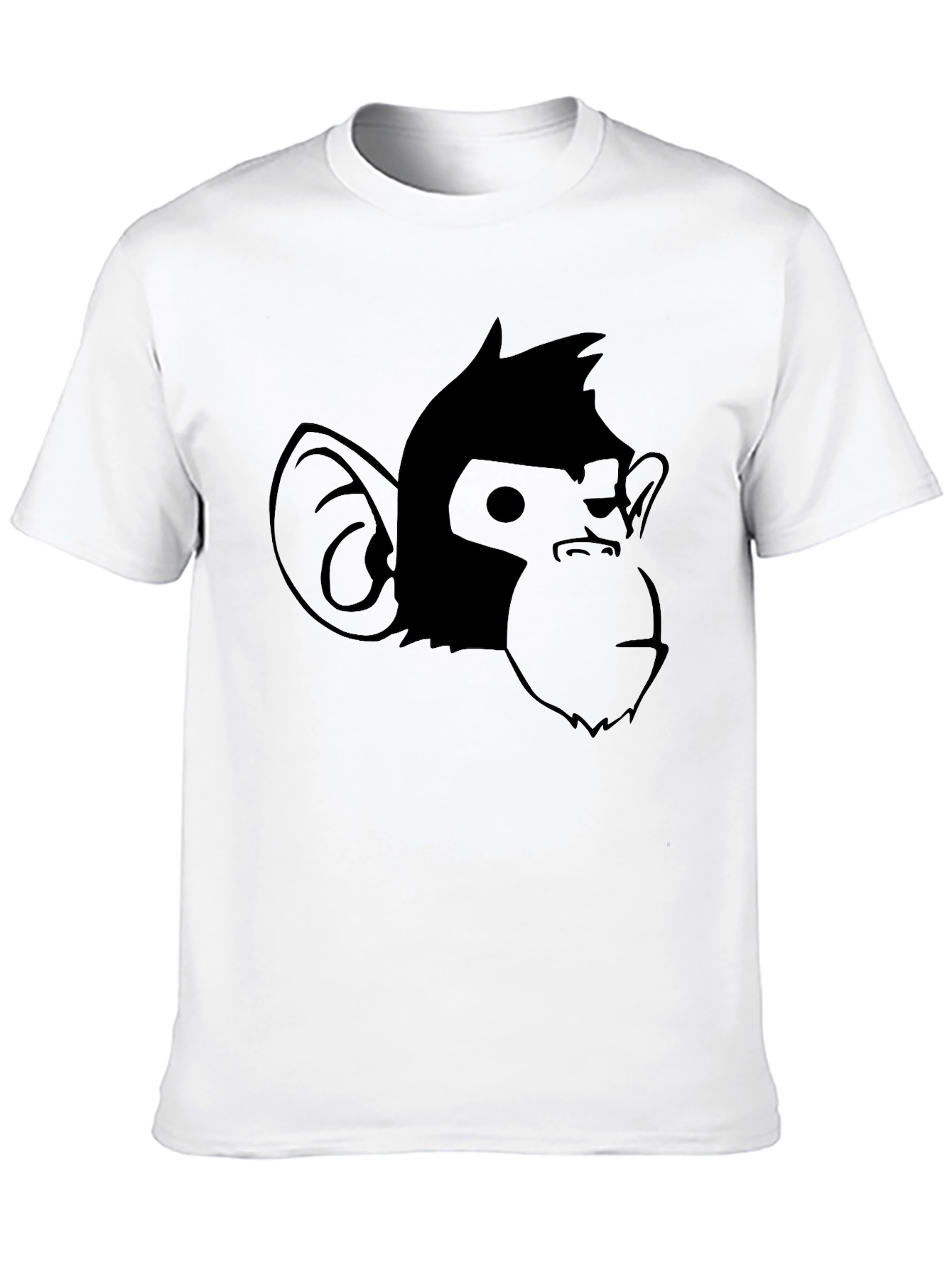 Cool Monkey Graphic Black T-Shirt