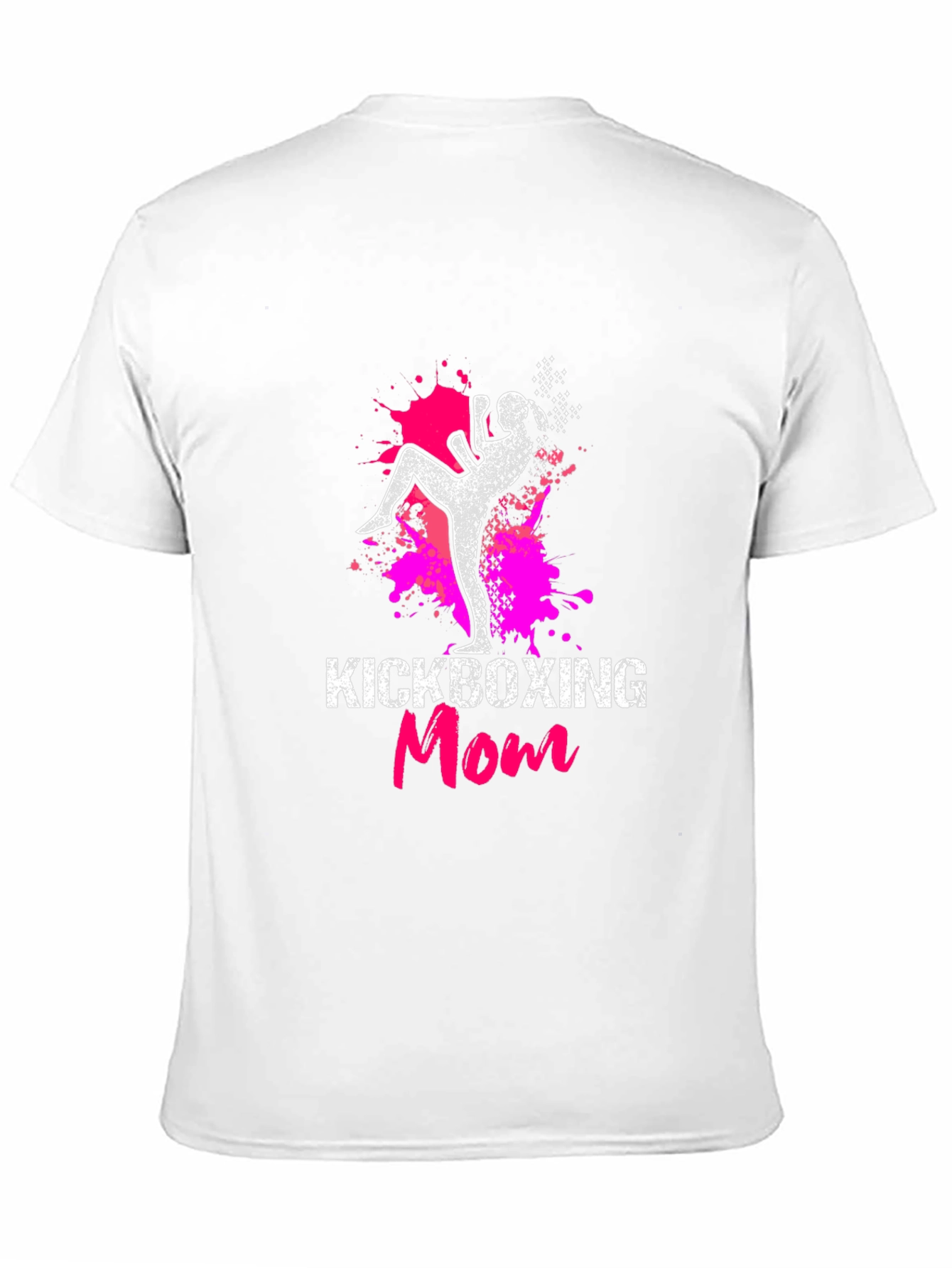 Kickboxing Mom Graphic Tee - Martial Arts Womens T-Shirt