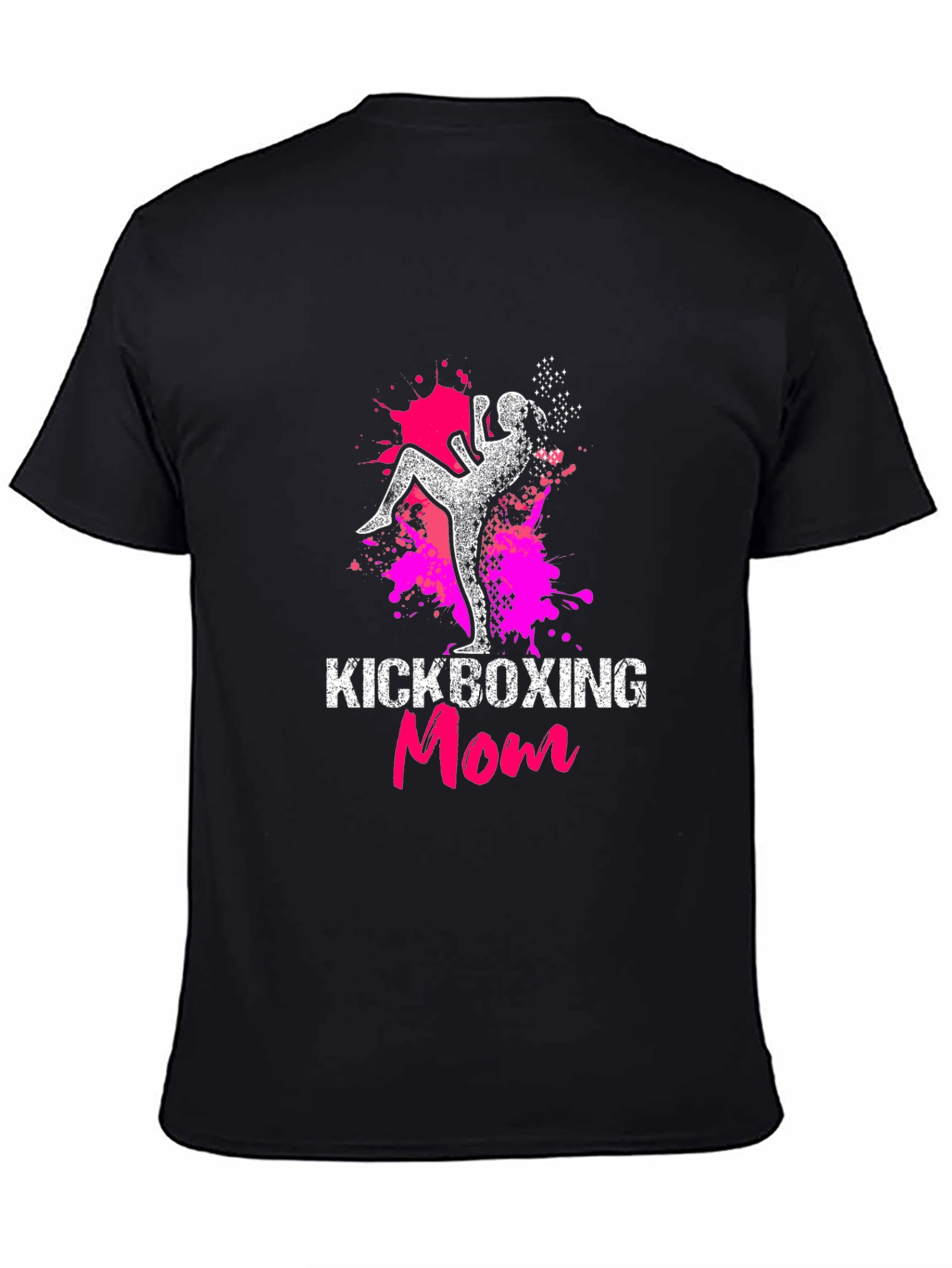 Kickboxing Mom Graphic Tee - Martial Arts Womens T-Shirt