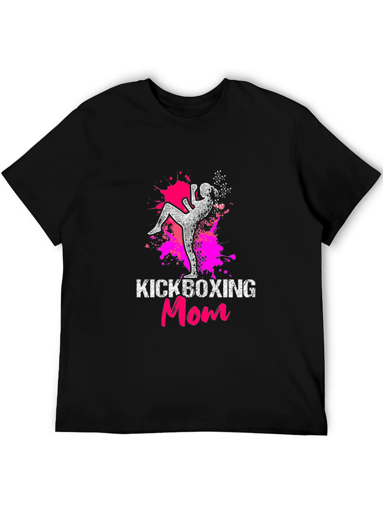 Kickboxing Mom Graphic Tee - Martial Arts Womens T-Shirt