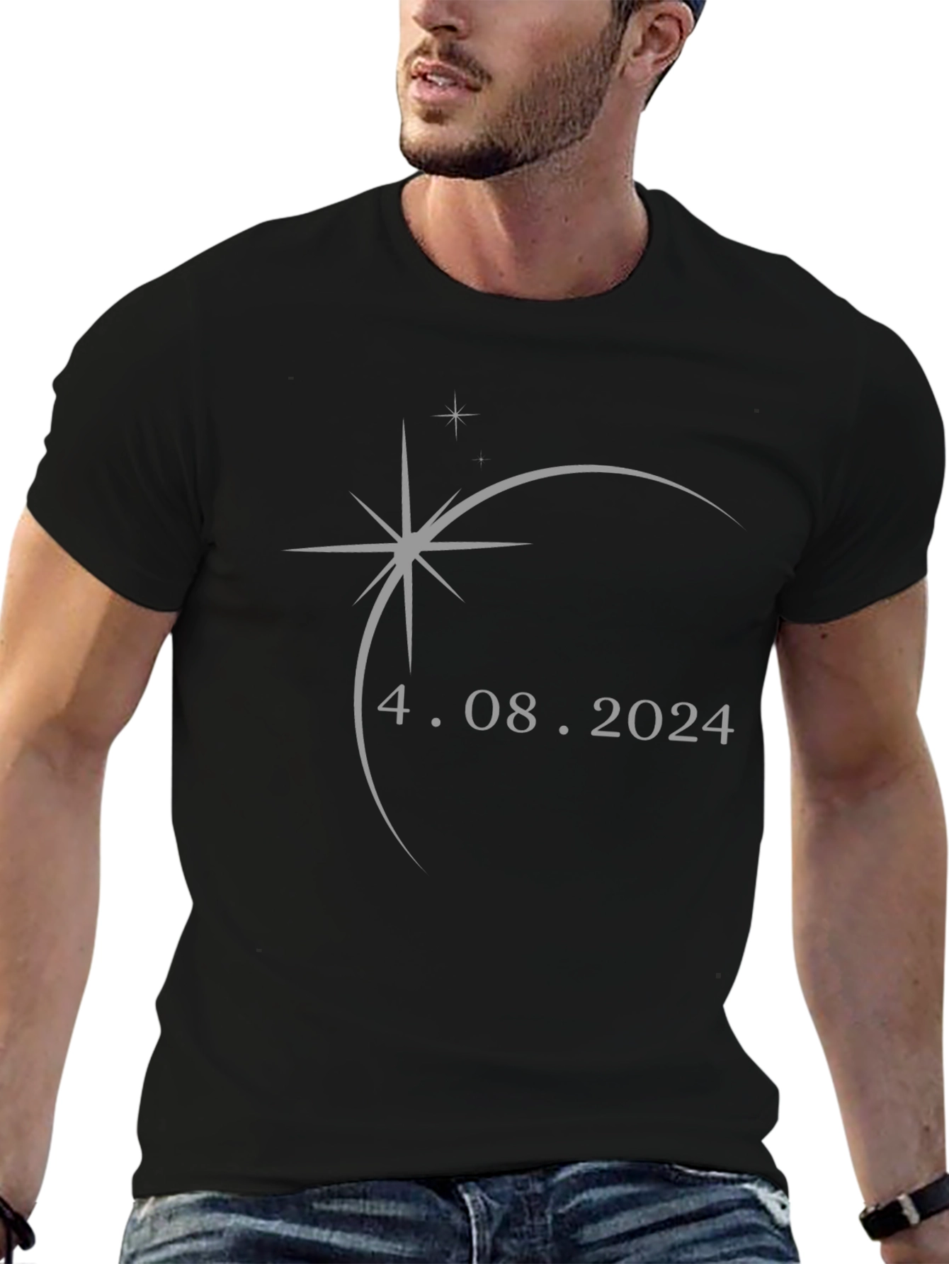 Eclipse 2024 T-Shirt - Celestial Event Souvenir