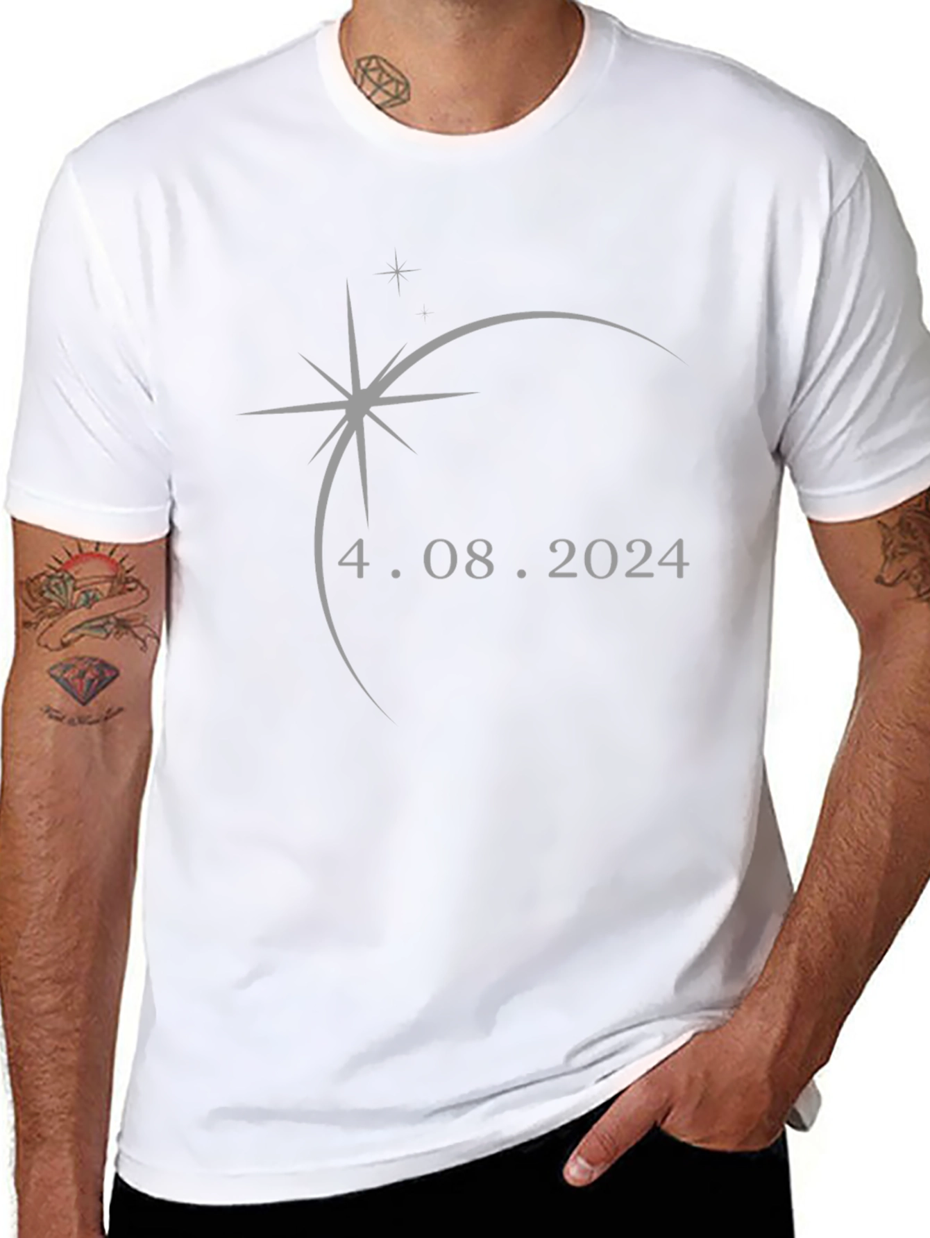 Eclipse 2024 T-Shirt - Celestial Event Souvenir