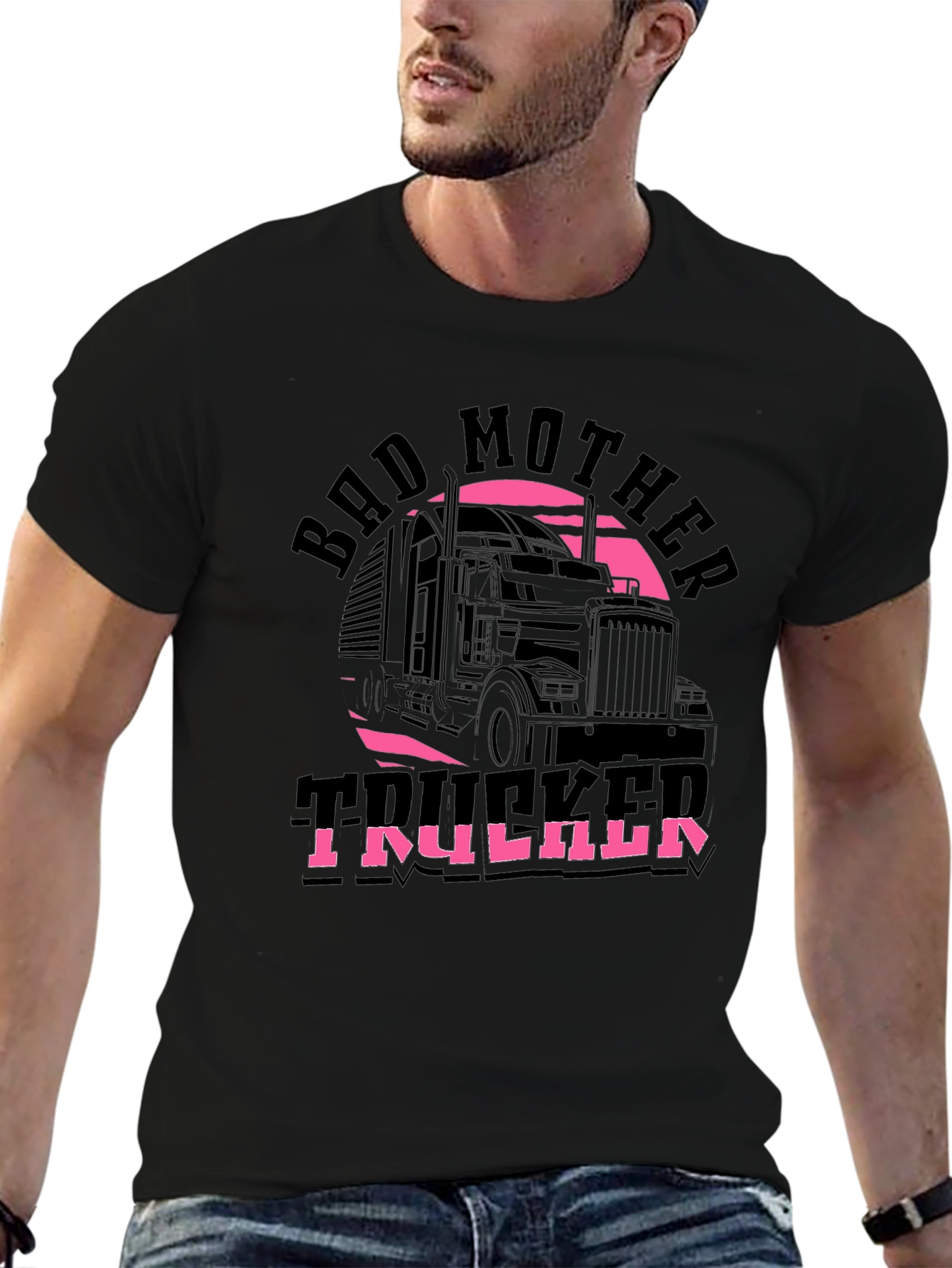 Bad Mother Trucker Graphic Tee
