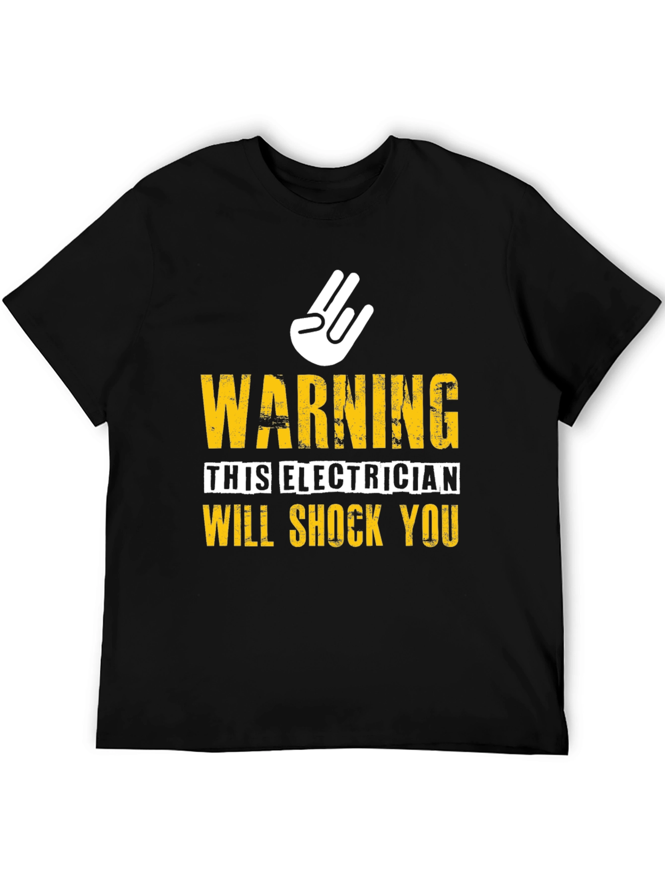 Electrician Warning Graphic Tee