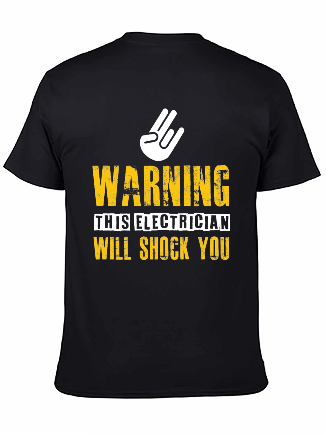 Electrician Warning Graphic Tee