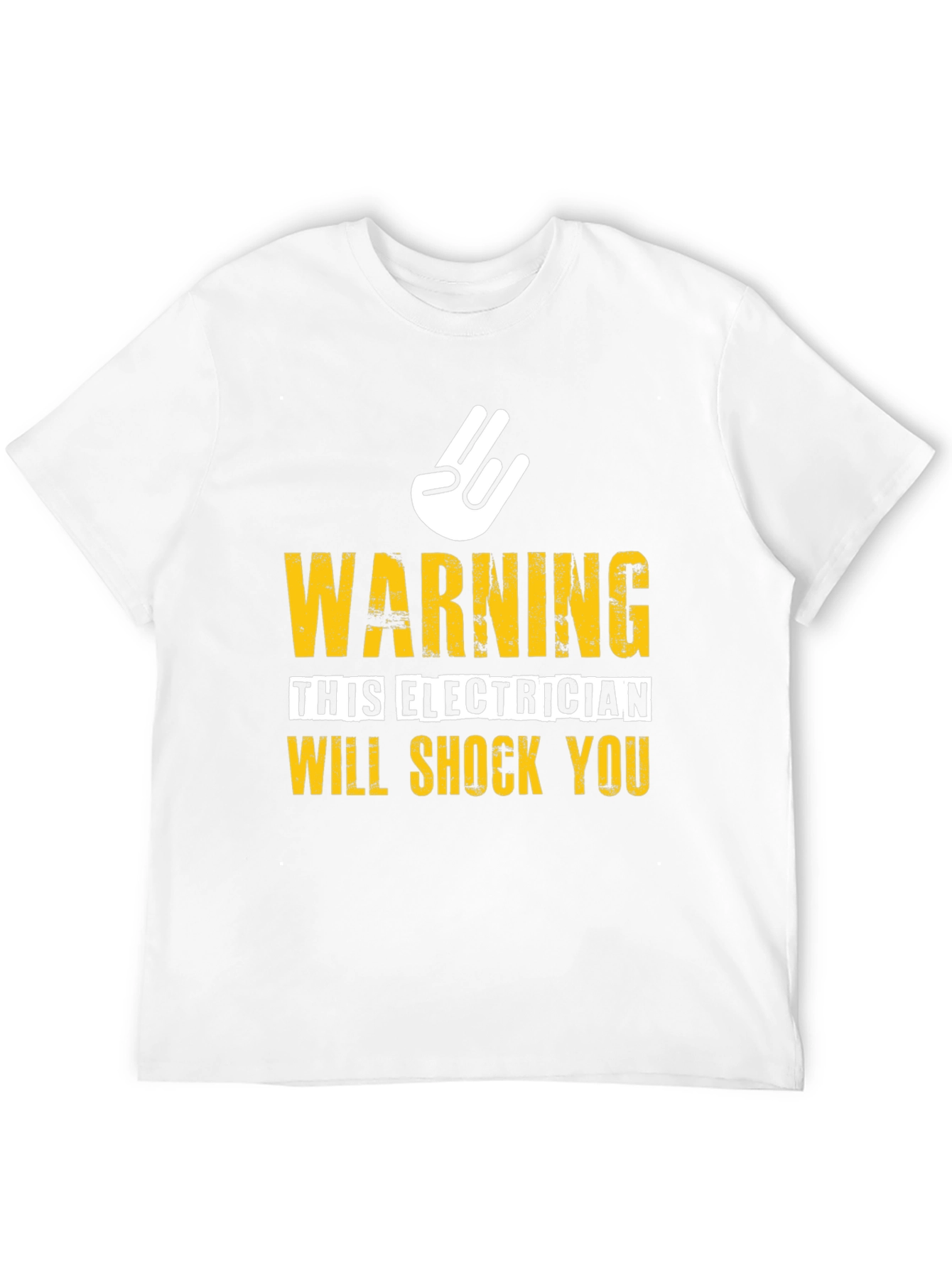 Electrician Warning Graphic Tee