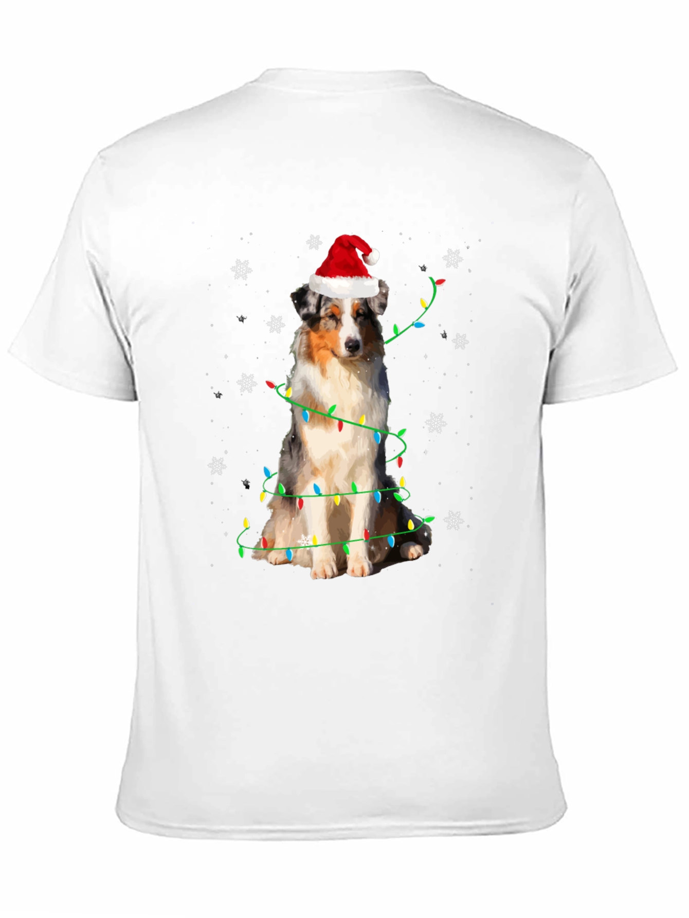 Festive Dog Christmas T-Shirt