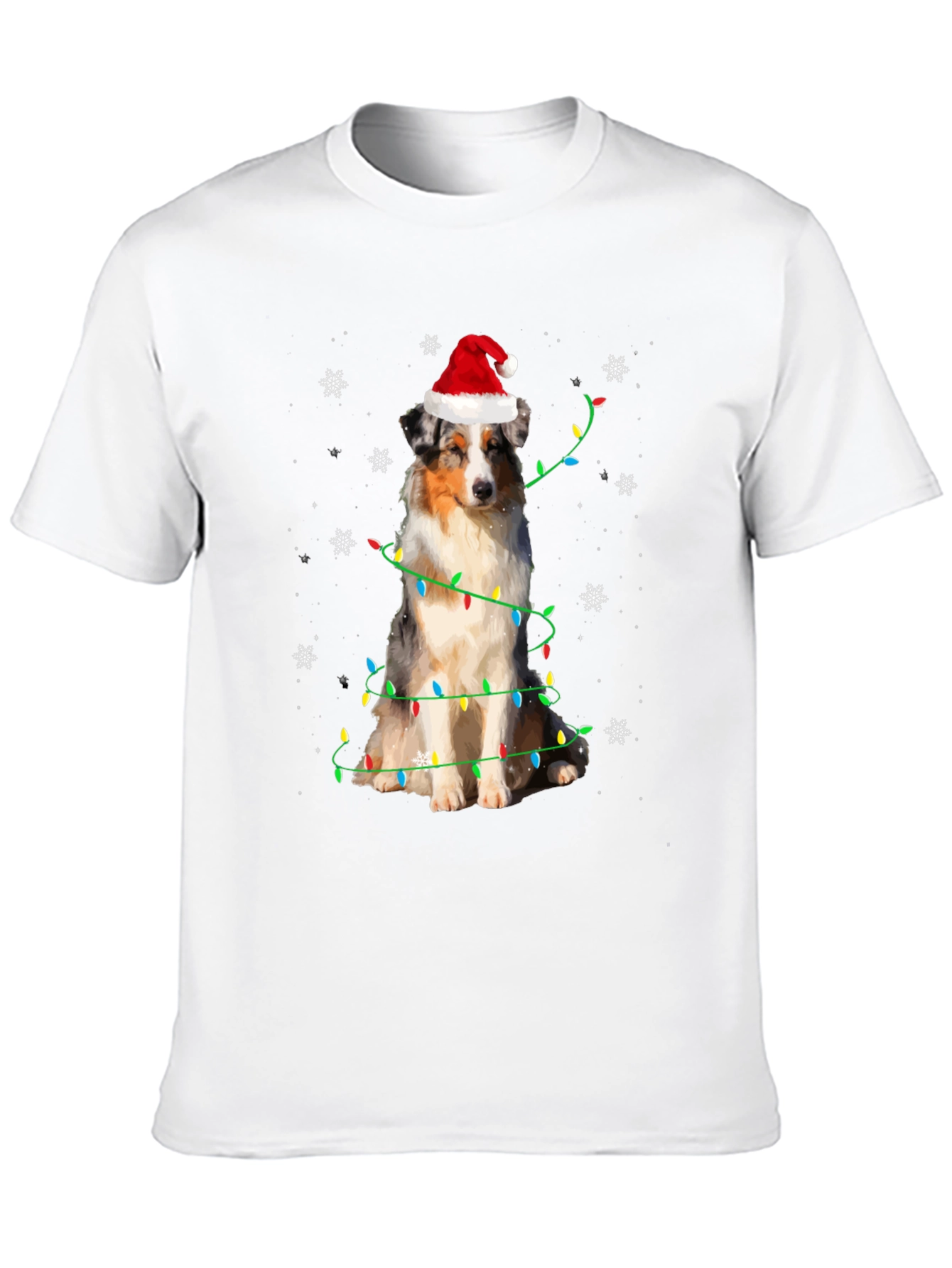 Festive Dog Christmas T-Shirt