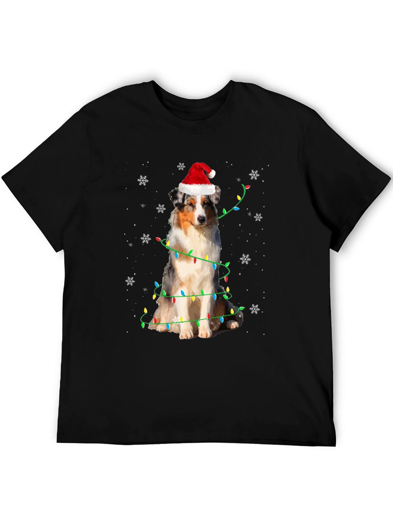 Festive Dog Christmas T-Shirt