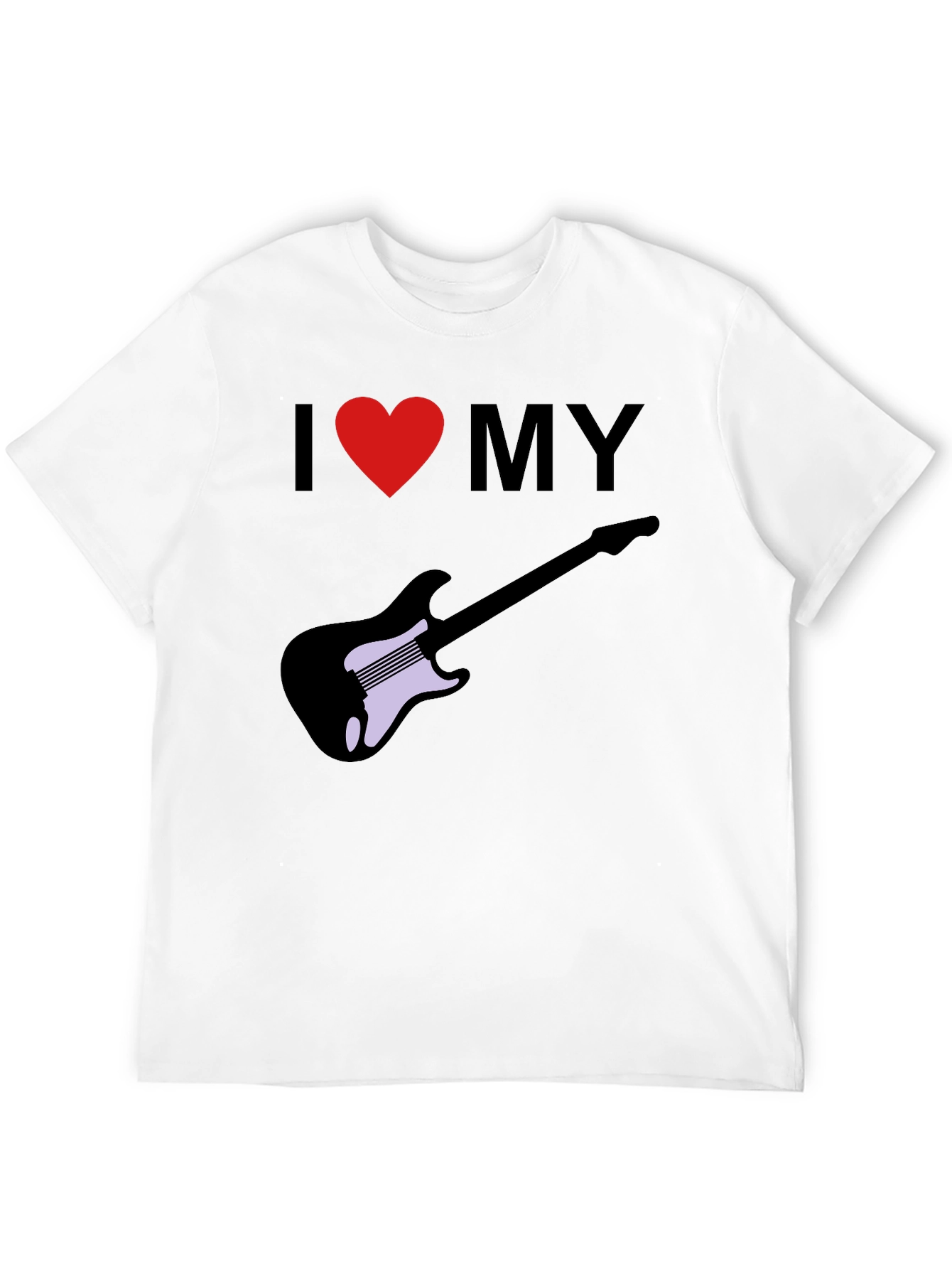 I Love My Guitar Graphic Tee