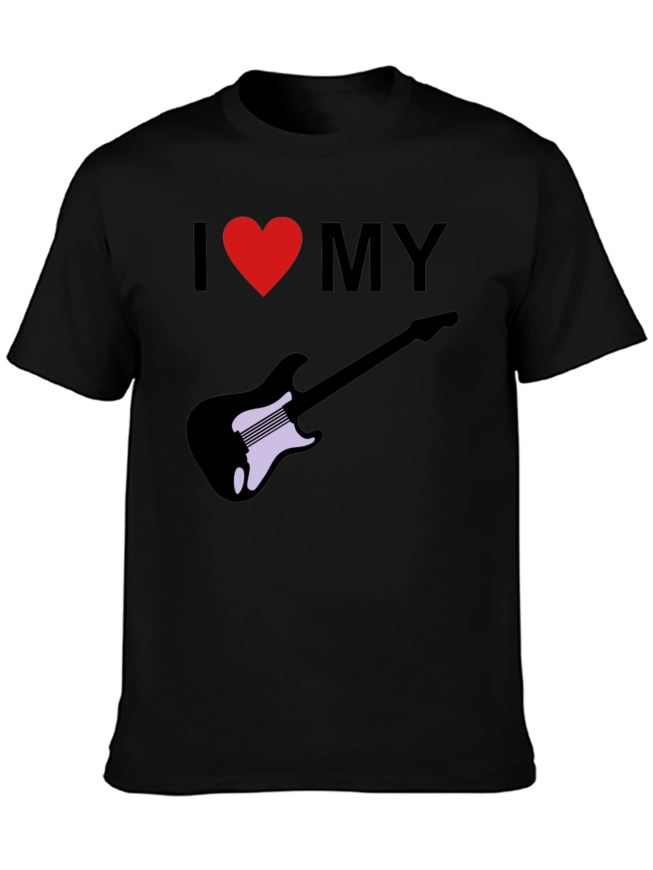 I Love My Guitar Graphic Tee