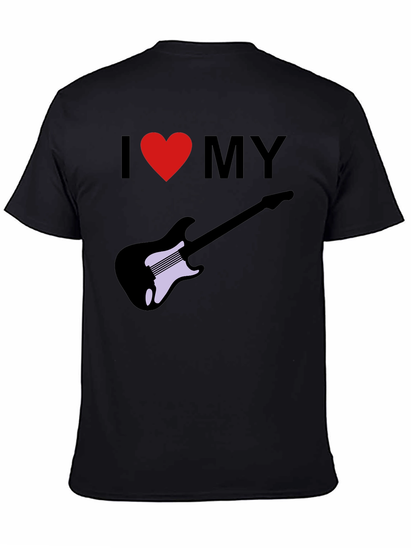 I Love My Guitar Graphic Tee