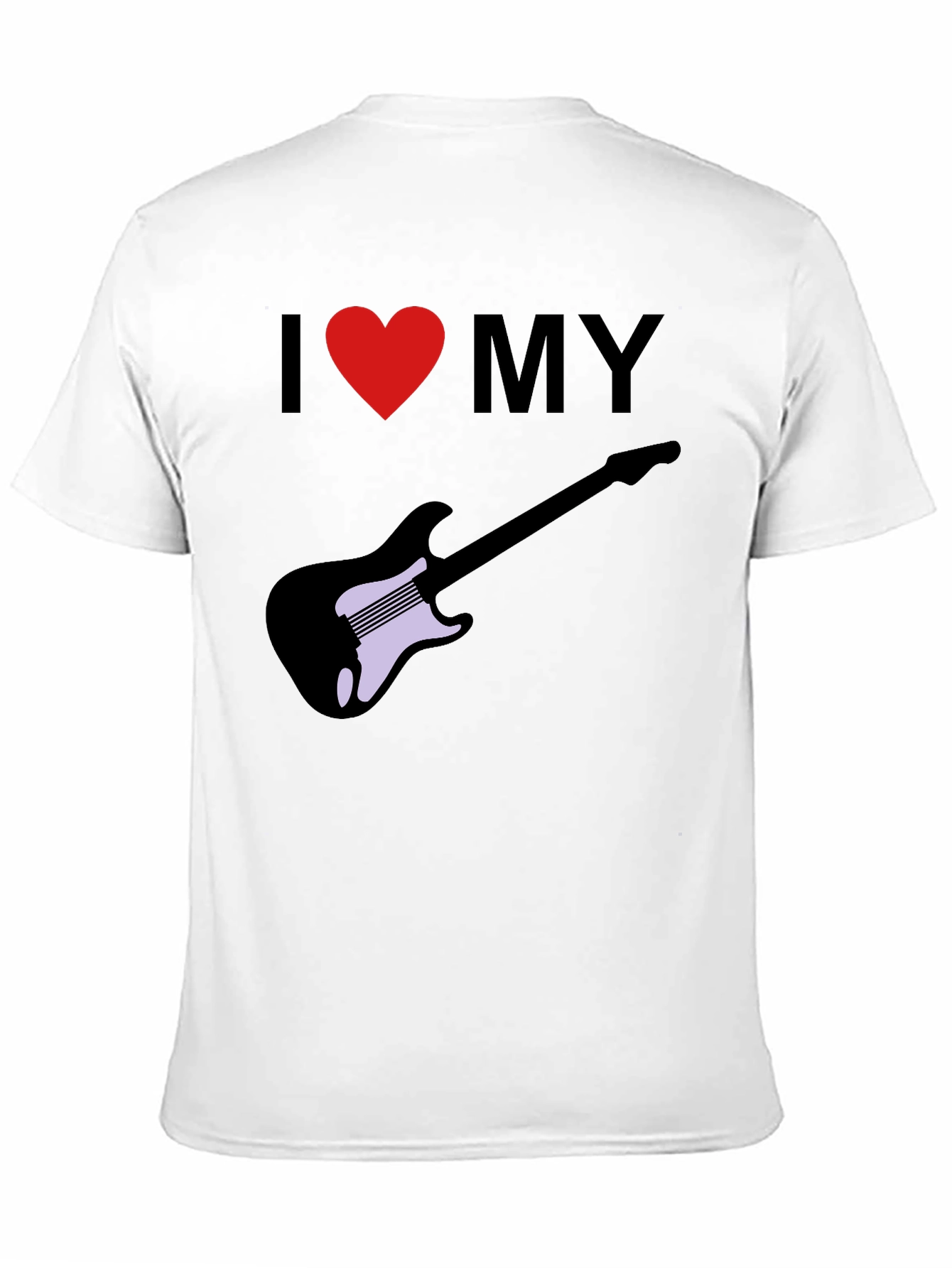 I Love My Guitar Graphic Tee