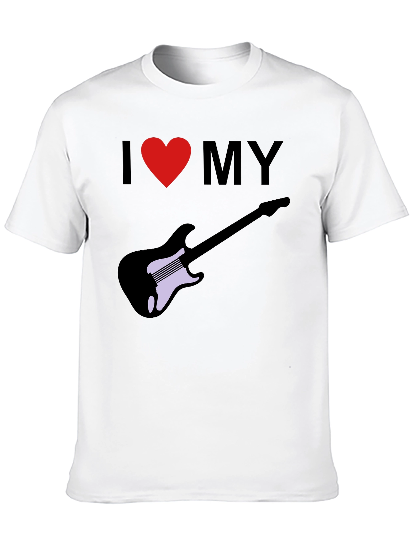 I Love My Guitar Graphic Tee