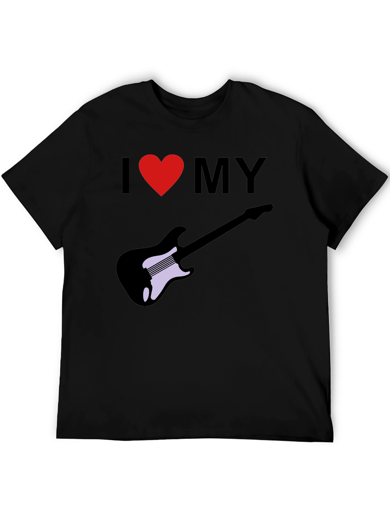I Love My Guitar Graphic Tee