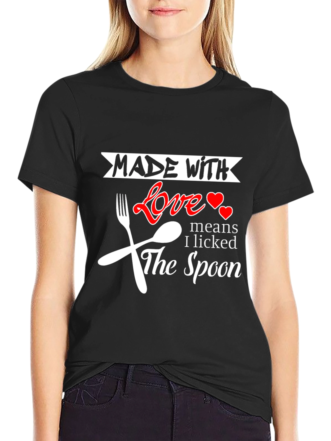 Made With Love Funny T-Shirt