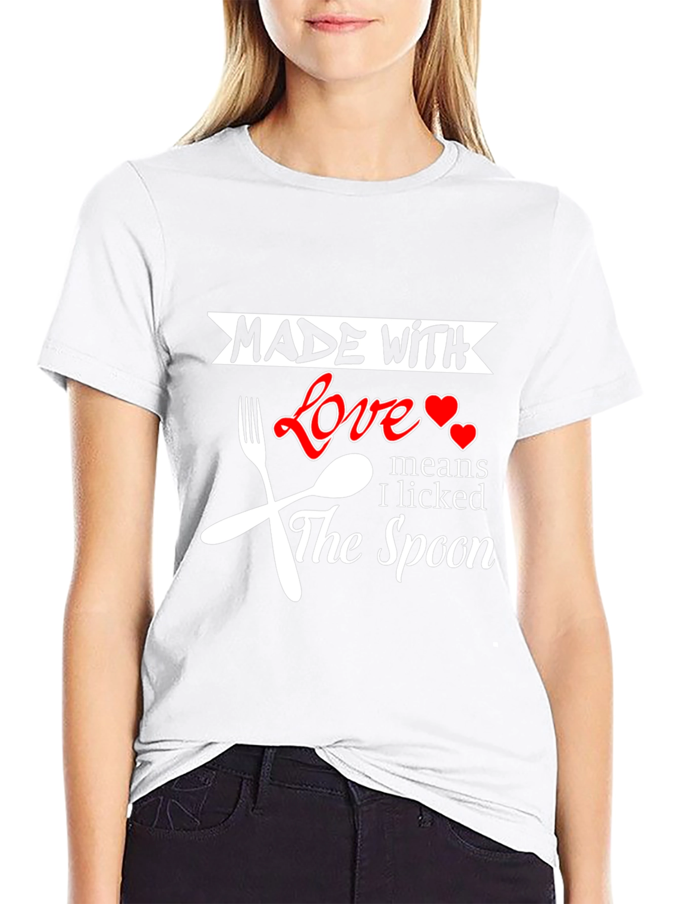 Made With Love Funny T-Shirt