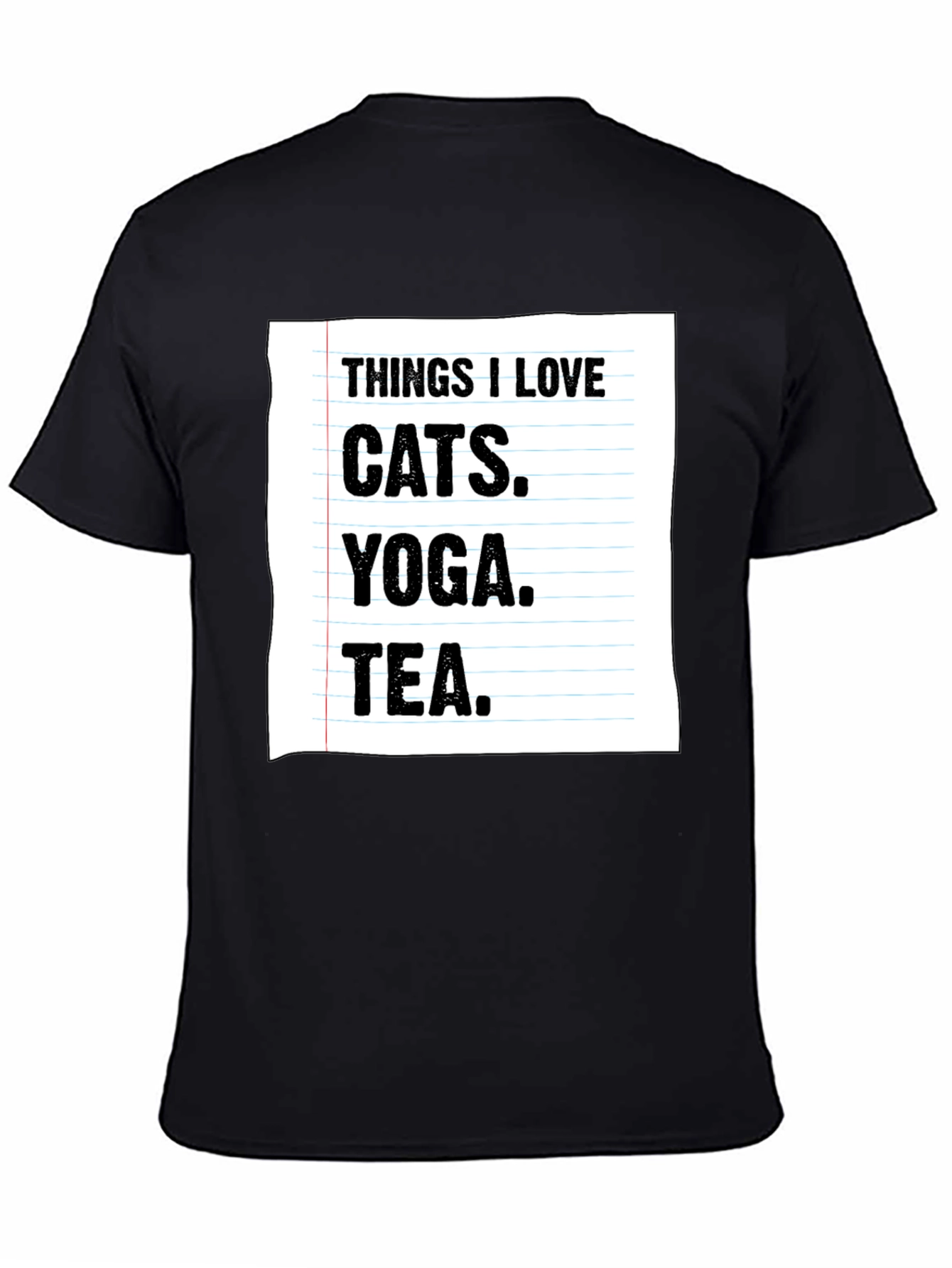 Cats Yoga Tea T-Shirt | Funny Graphic Tee