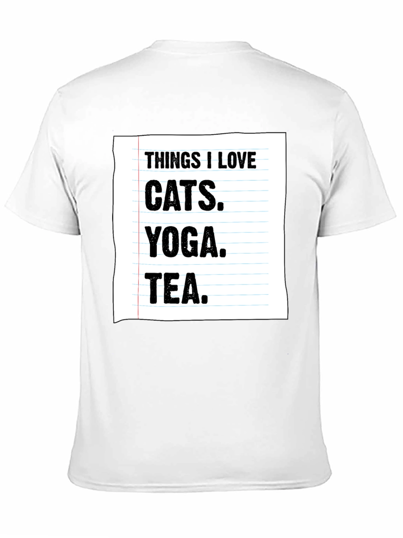 Cats Yoga Tea T-Shirt | Funny Graphic Tee