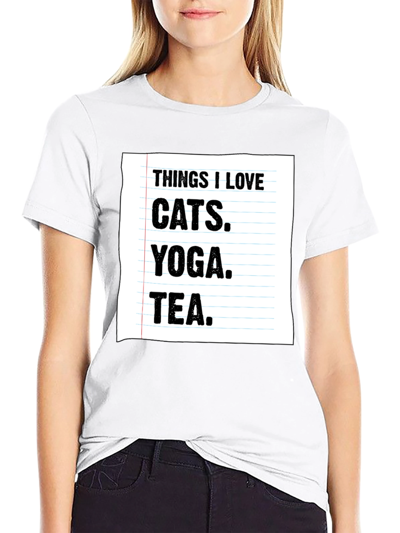 Cats Yoga Tea T-Shirt | Funny Graphic Tee