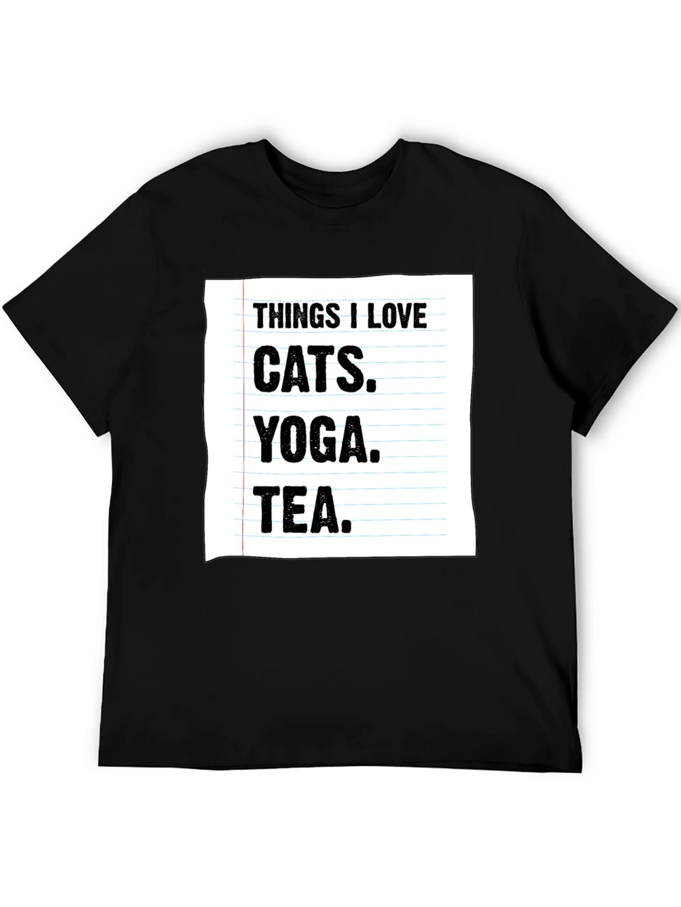 Cats Yoga Tea T-Shirt | Funny Graphic Tee