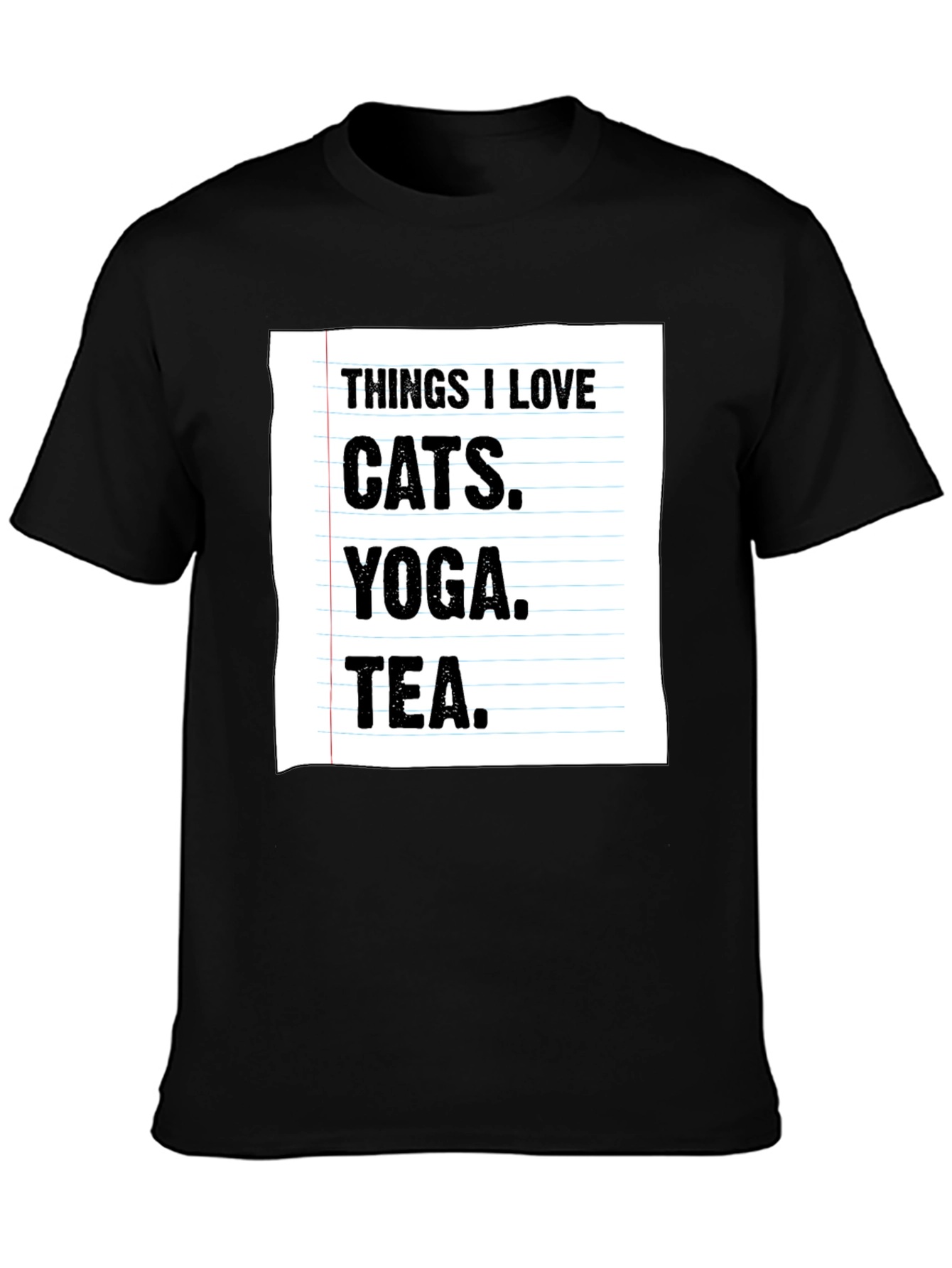Cats Yoga Tea T-Shirt | Funny Graphic Tee