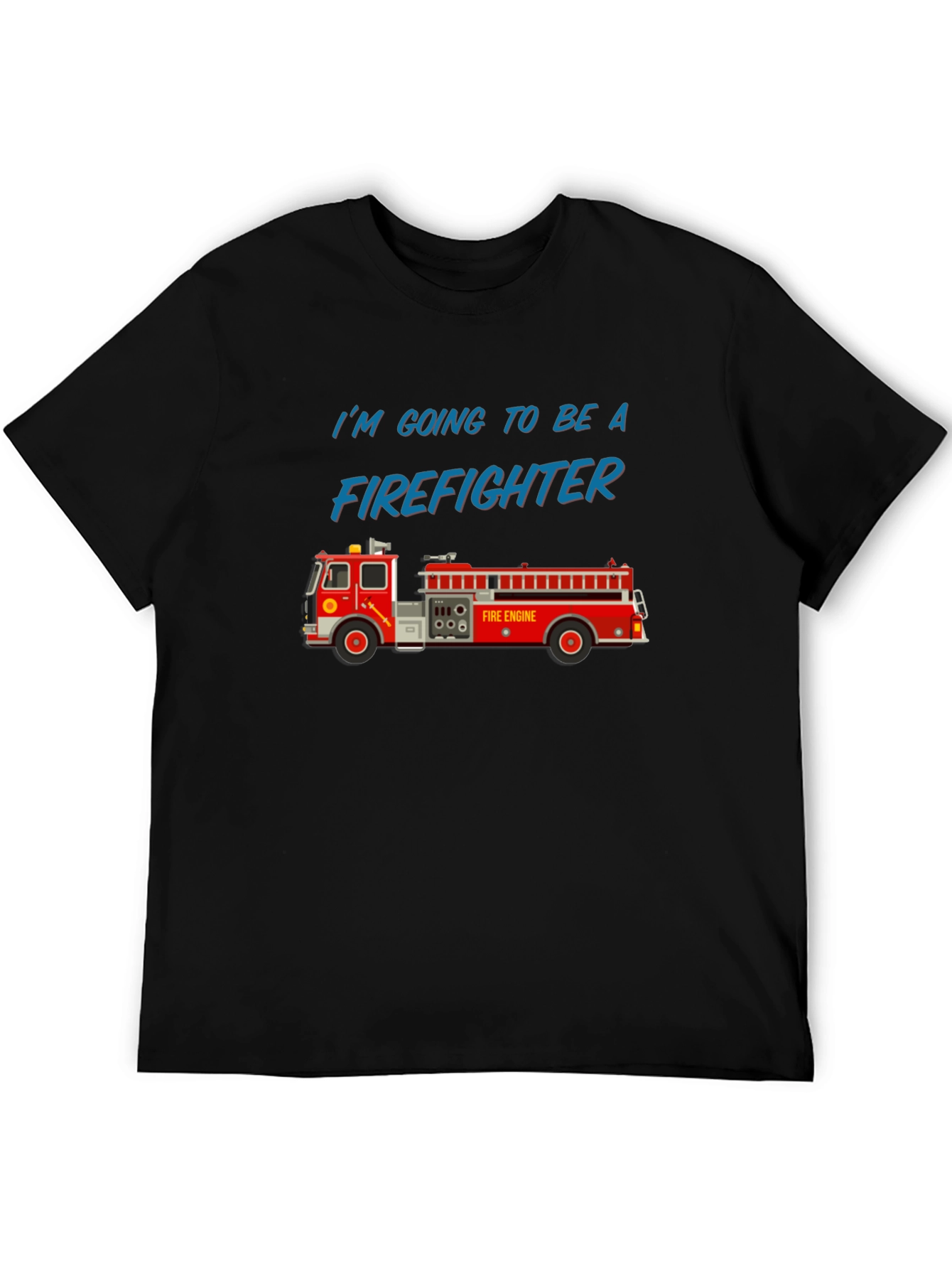 Future Firefighter T-Shirt - Black