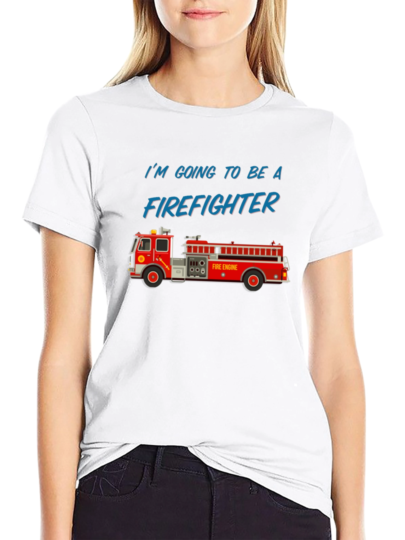 Future Firefighter T-Shirt - Black