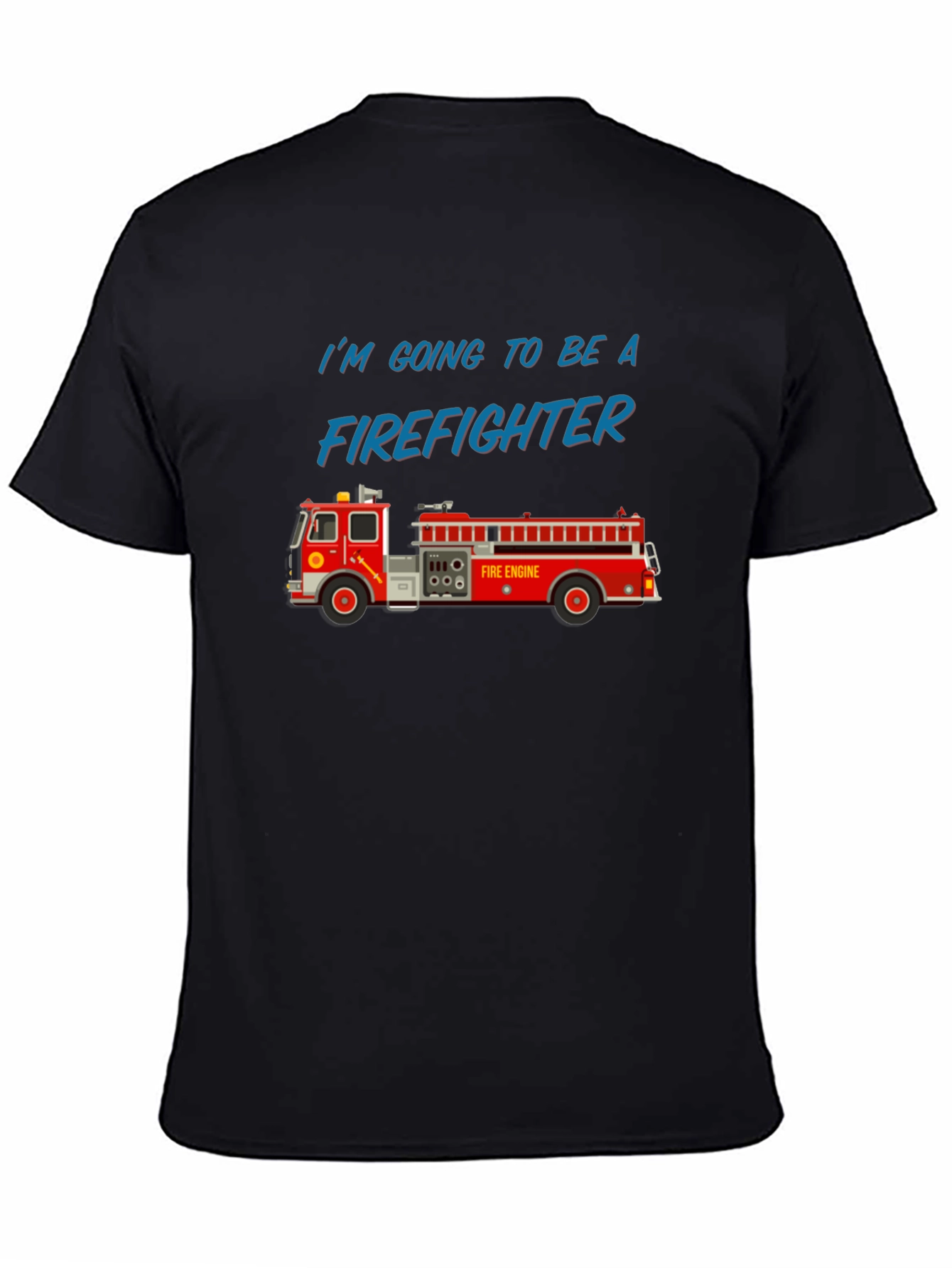 Future Firefighter T-Shirt - Black