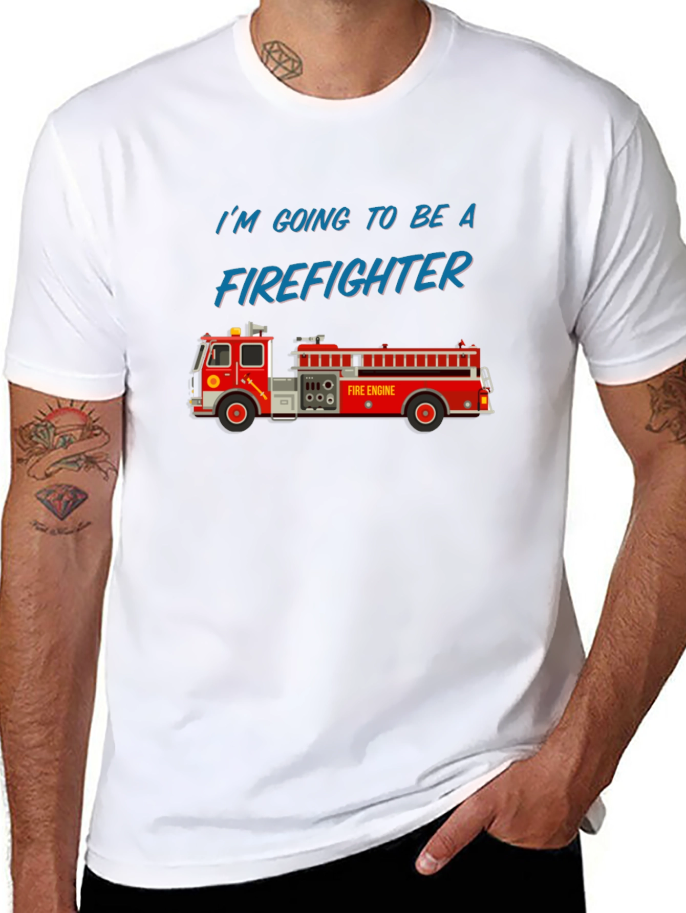 Future Firefighter T-Shirt - Black