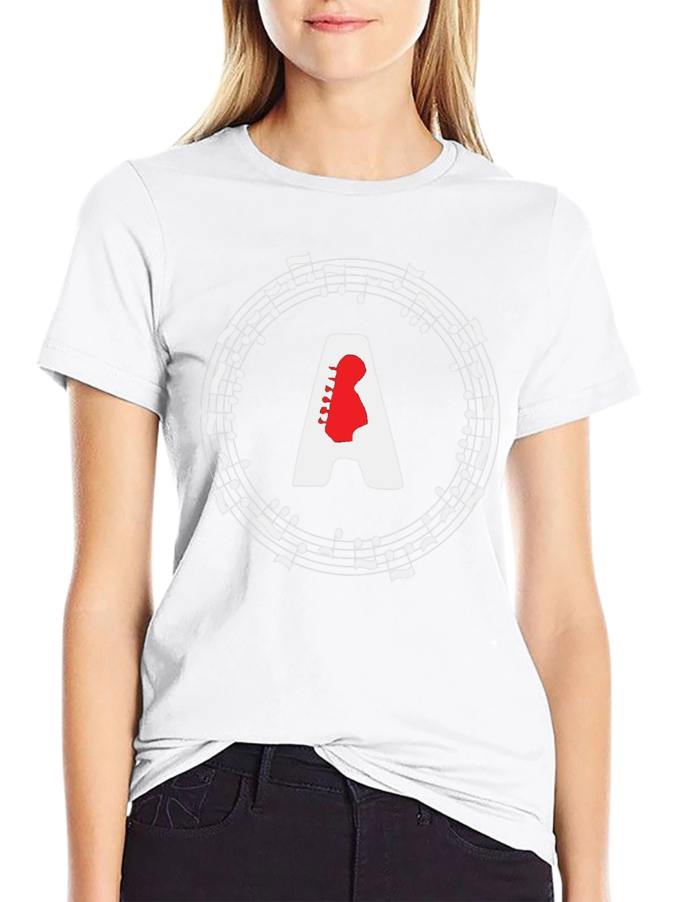 Musical A Guitar T-Shirt