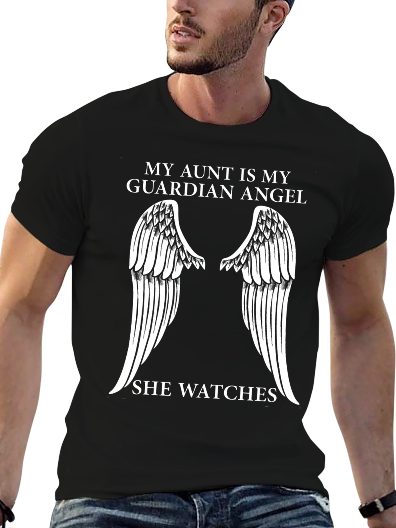 My Aunt is My Guardian Angel T-Shirt