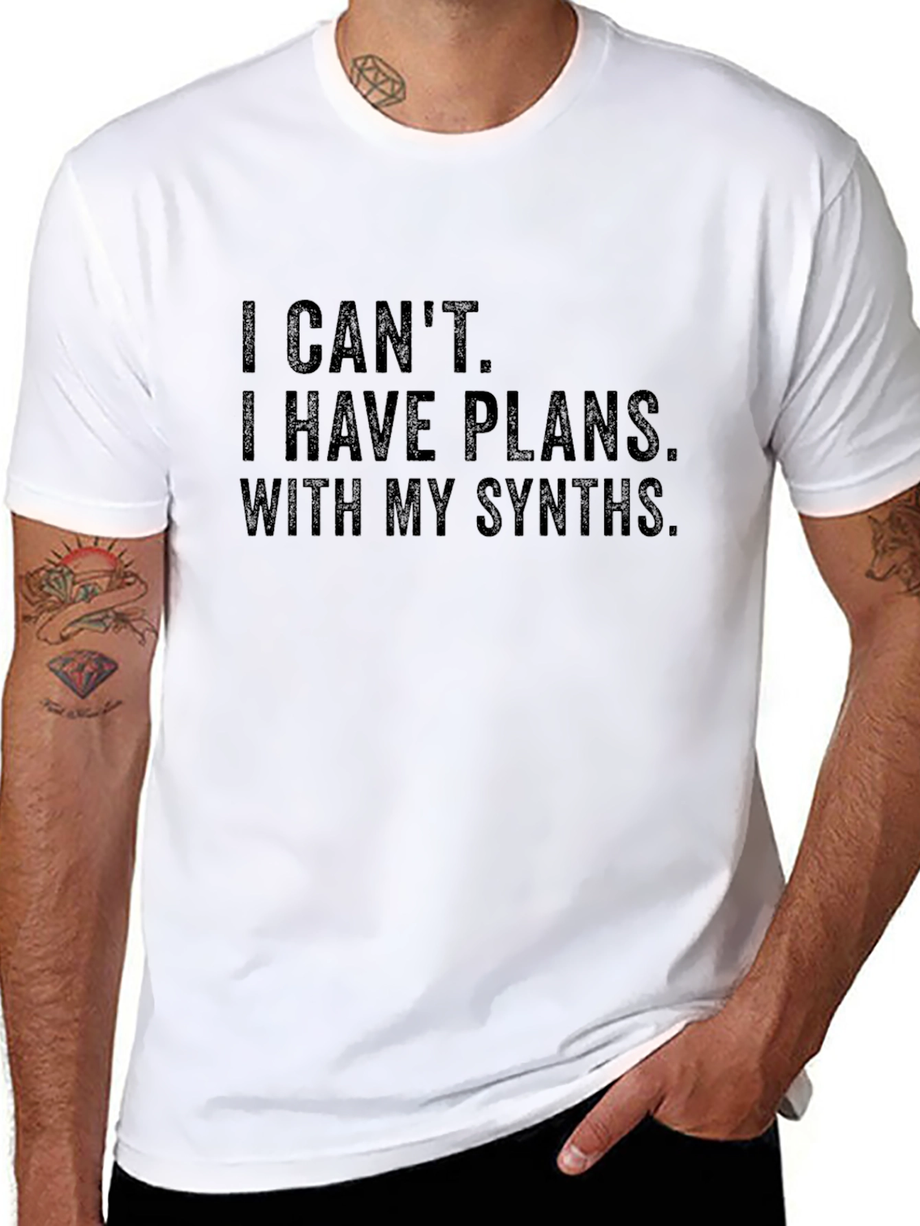 Synth Plans T-Shirt - Musicians Apparel
