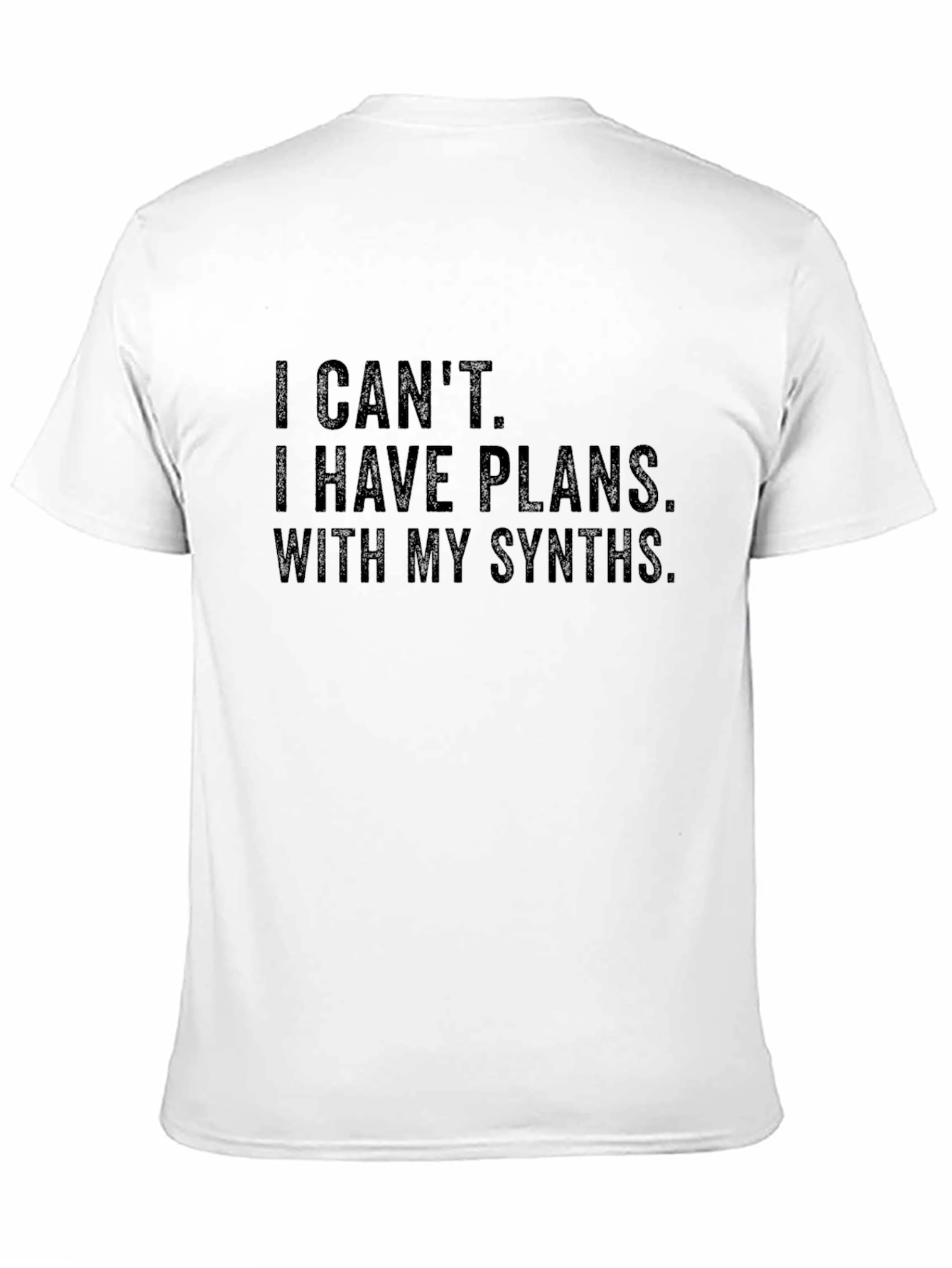 Synth Plans T-Shirt - Musicians Apparel