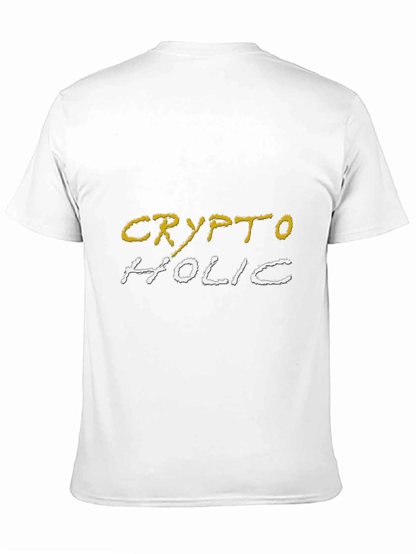 CryptoHolic Black T-Shirt - Stylish Crypto Lover Tee