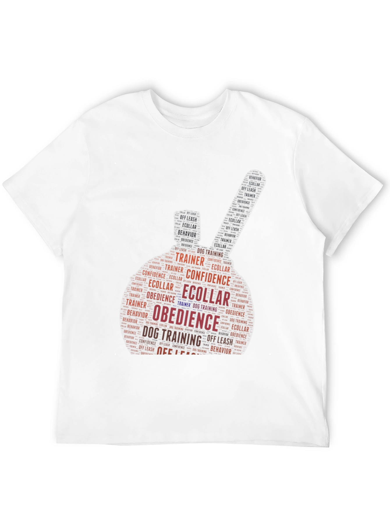 Dog Training Word Art T-Shirt