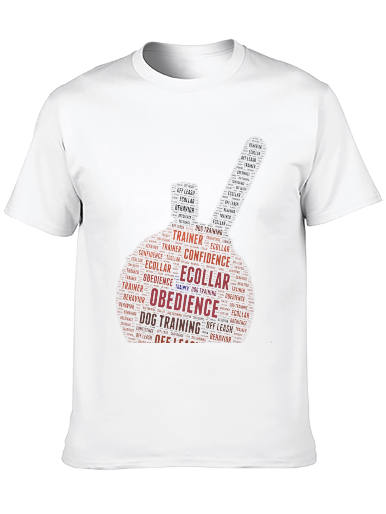 Dog Training Word Art T-Shirt