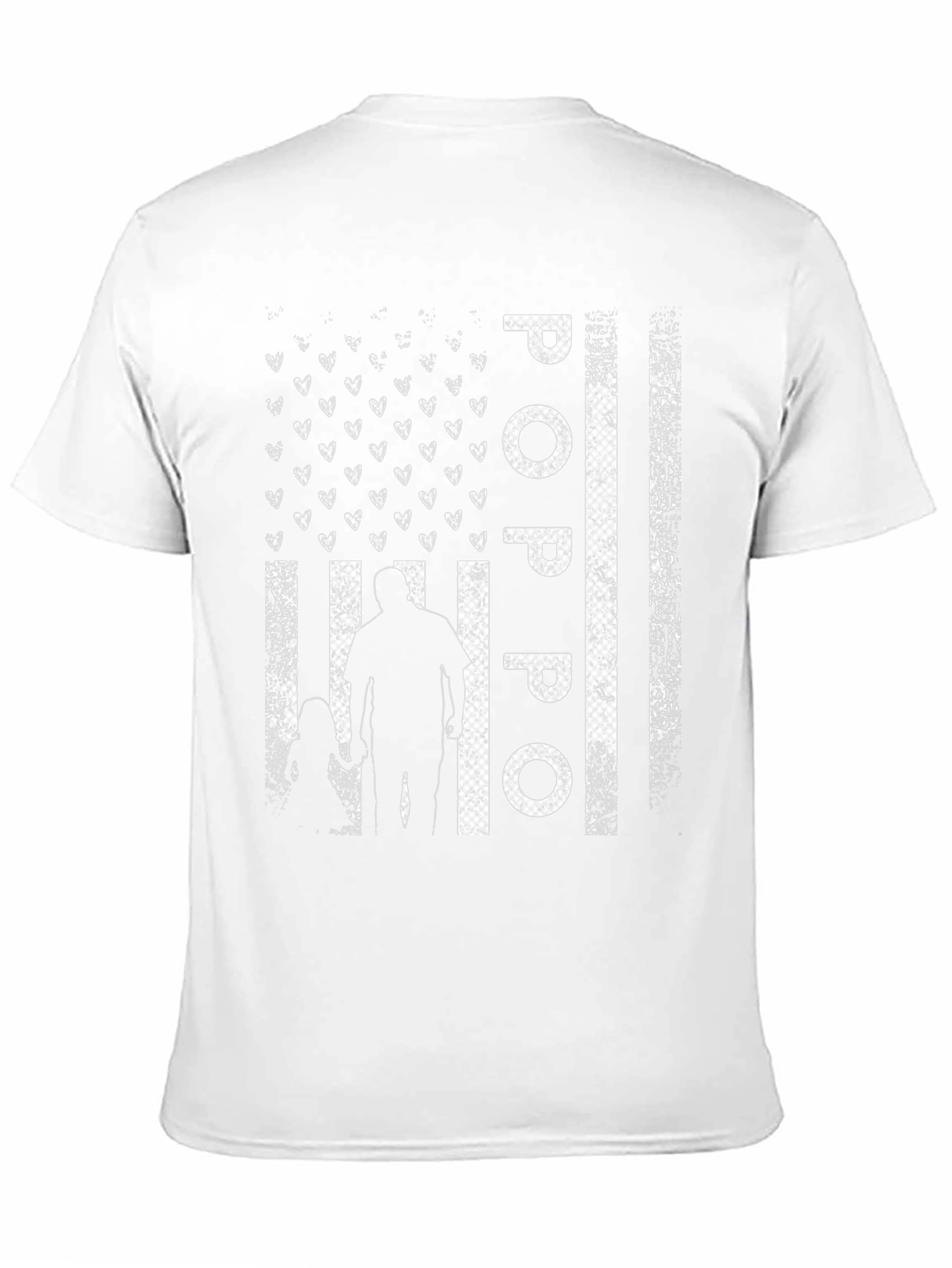 Distressed Poppo Flag Graphic Tee