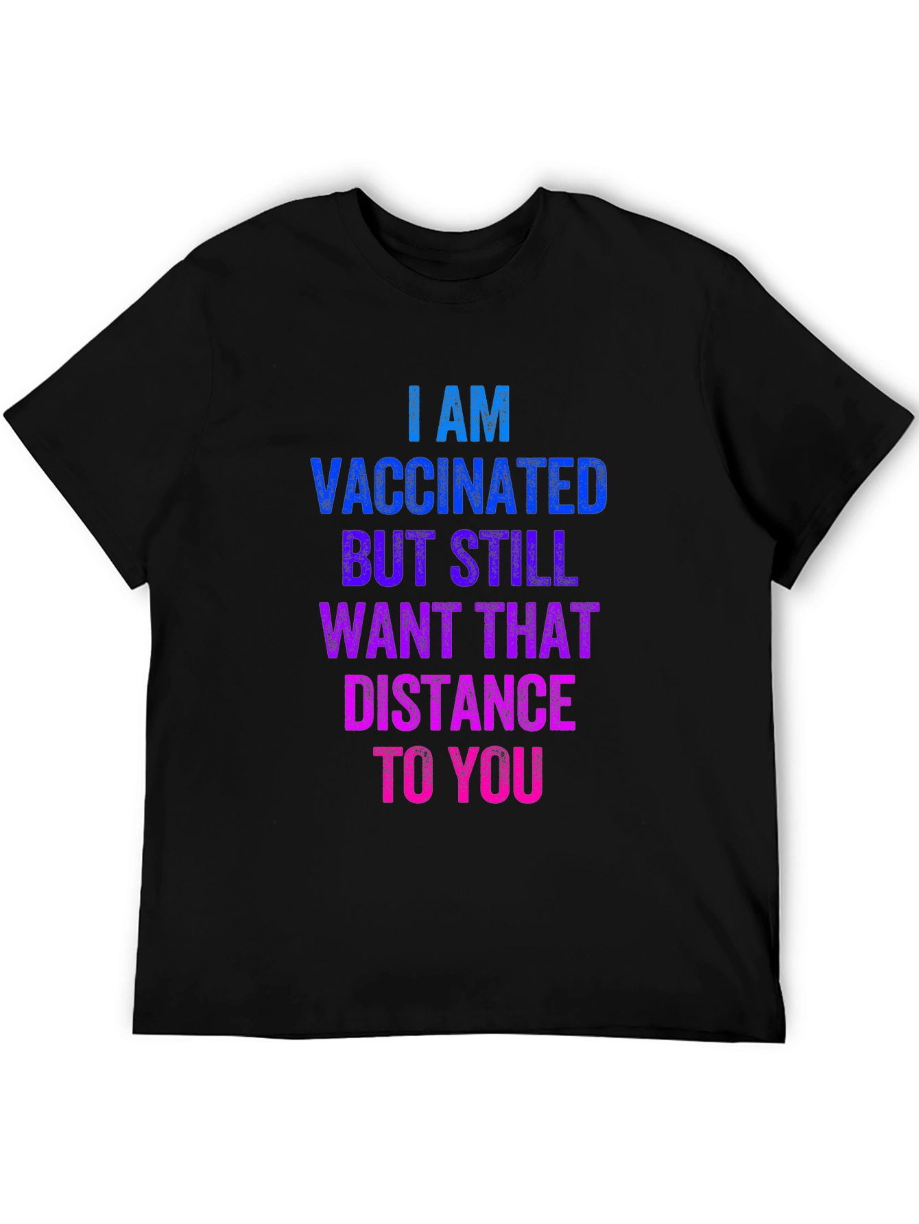 Vaccinated Social Distance T-Shirt